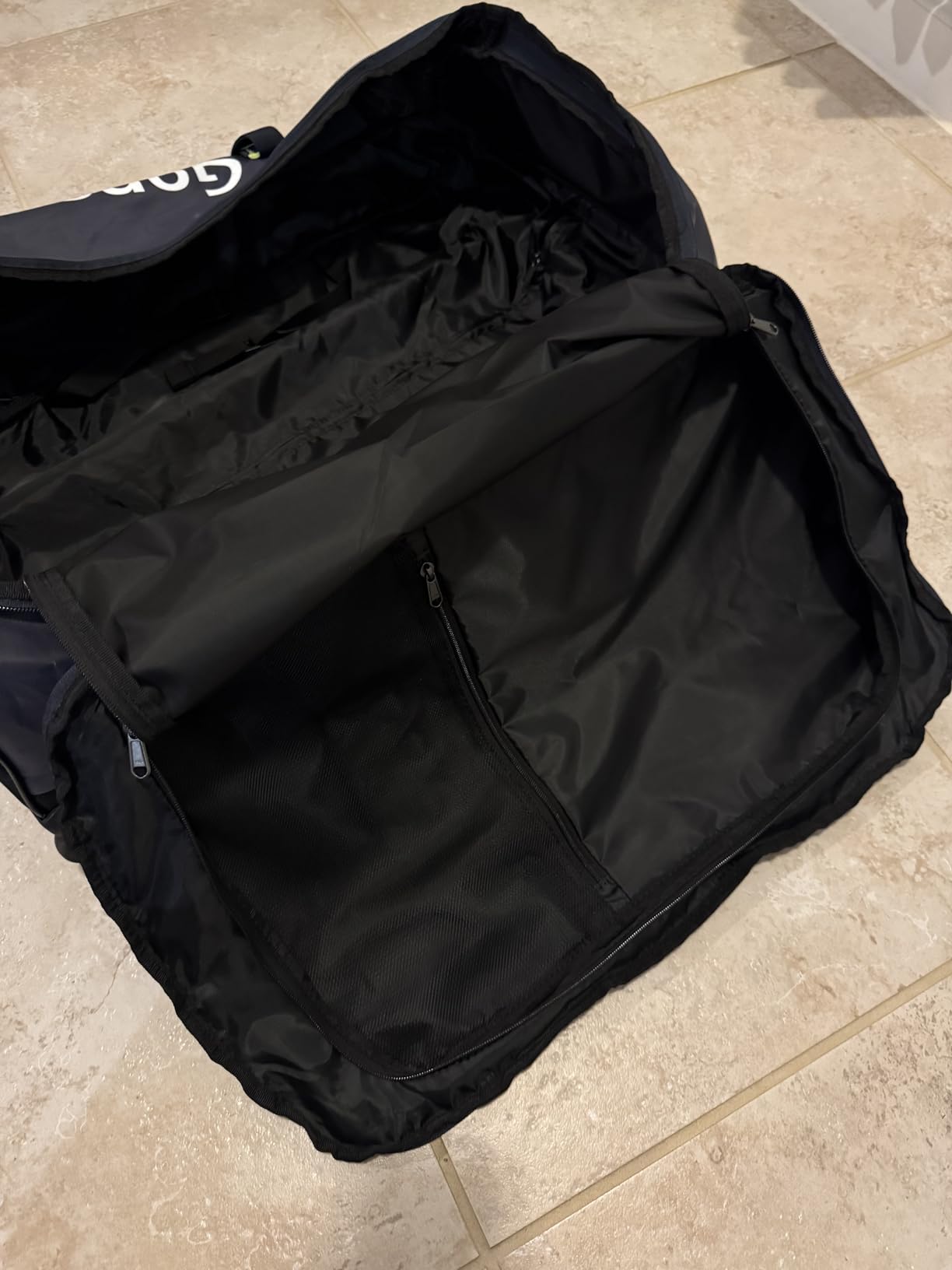 Gonex Rolling Duffle Bag with Wheels, Waterproof PVC Luggage, 33 in, Olive customer photo 1