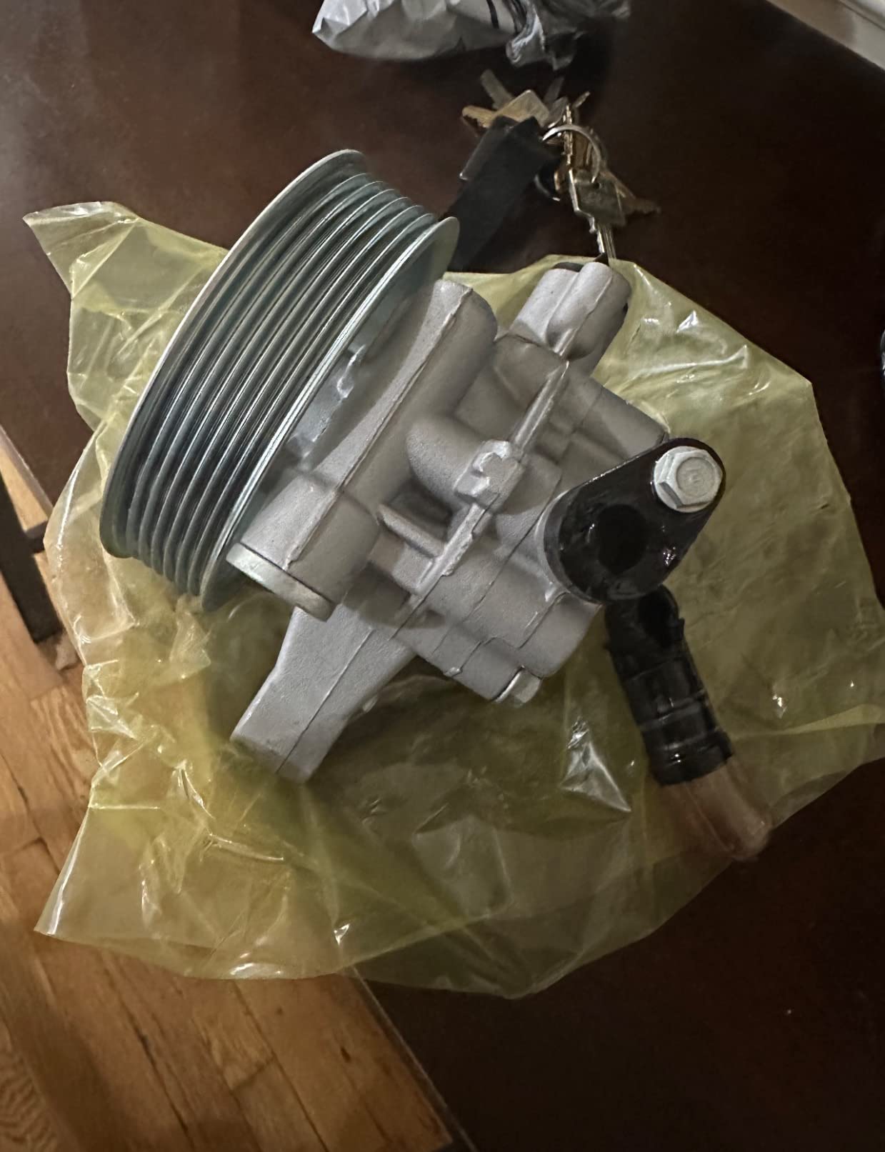 Power Steering Pump Replacement For Compatible with 2008 2009 2010 2011 2012 Honda Accord 2.4L Power Assist Pump Replace # 21-5495 customer photo 2