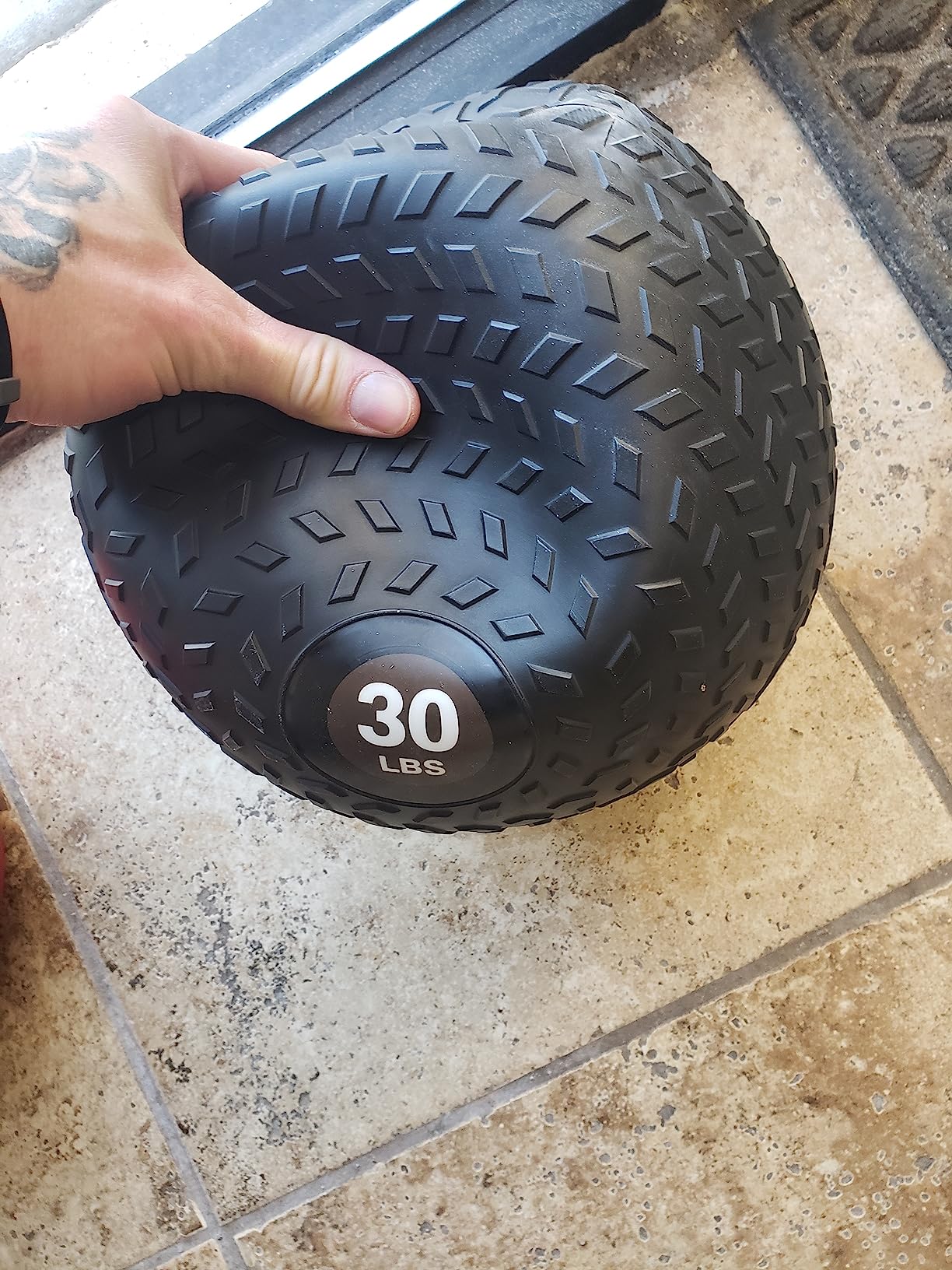 Slam Medicine Wall Balls Workout Exercise Fitness Weighted Balls for Cross Training, Strength and Conditioning Exercises, Cardio and Core Workouts customer photo 2
