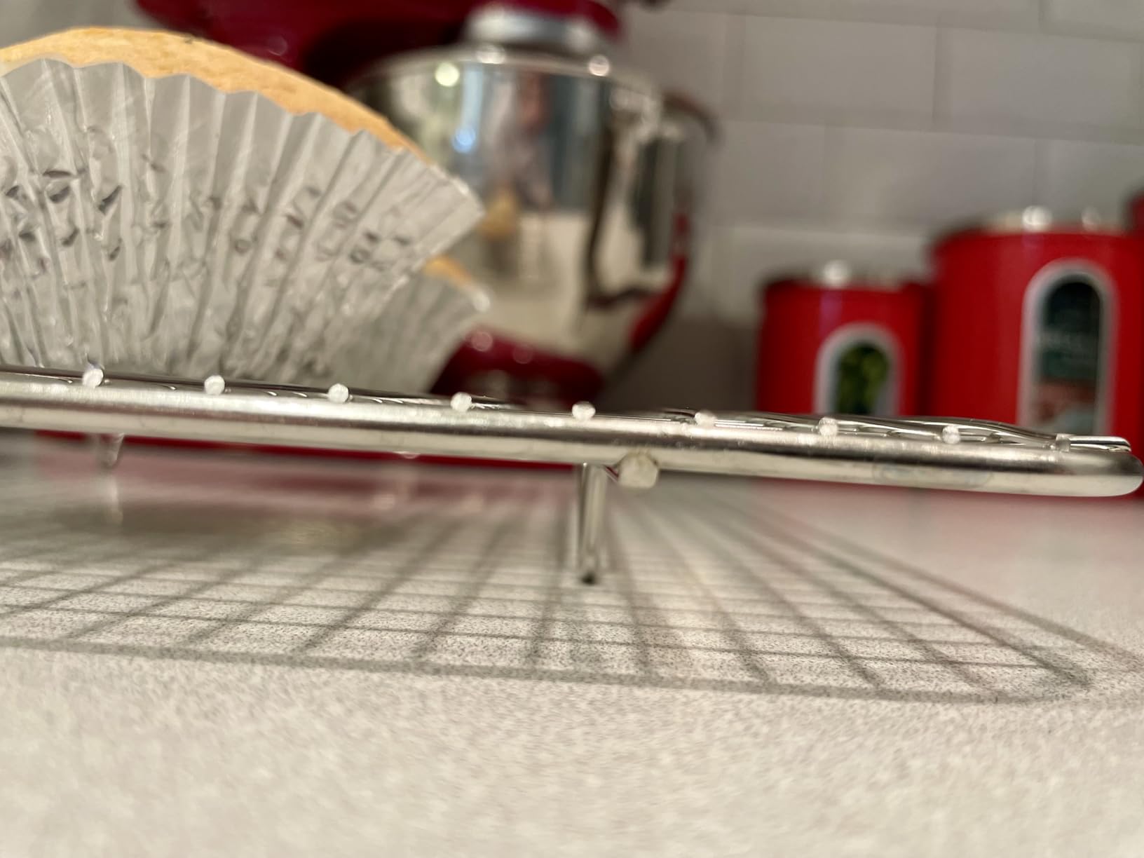 Ultra Cuisine Cooling and Baking Rack Set - 11.5'' x 16.5'' | 100% Stainless Steel, Oven-Safe, Dishwasher-Safe, Heavy Duty Tight-Wire, Set of 2, Half Sheet Pan Cooling Racks customer photo 1