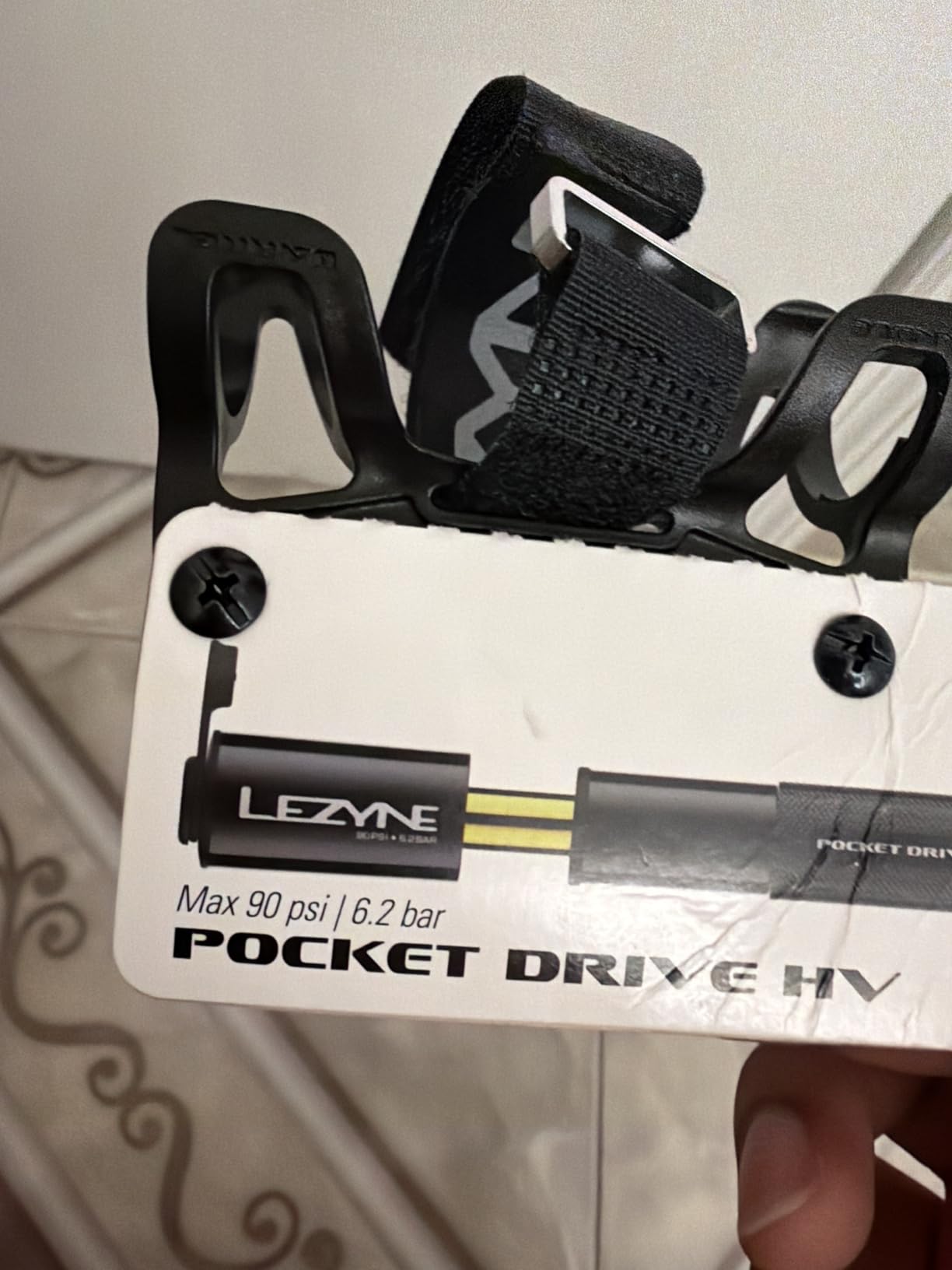 LEZYNE Pocket Drive HP Bike Hand Pump | 160 PSI High-Pressure Performance, CNC Aluminum Construction, ABS Flex Hose, Presta & Schrader Compatible customer photo 2