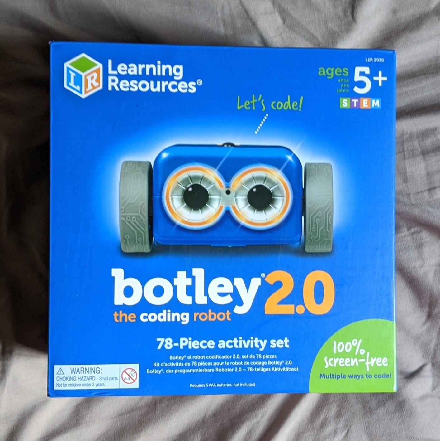 Learning Resources Botley 2.0 The Coding Robot Activity Set | STEM Toy, Robots for Kids, Early Programming Robot Kit, Screen Free Coding for Kids 5-7, Elementary and Homeschool Essentials customer photo 1