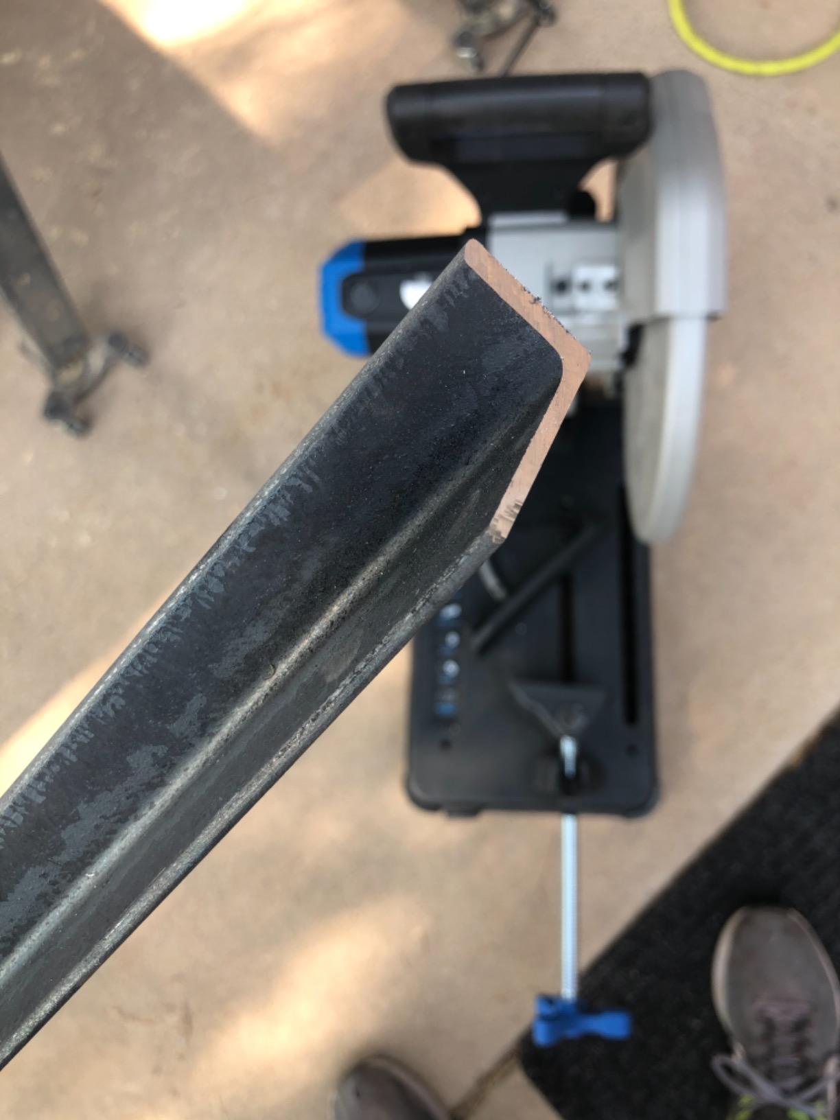 Evolution S355CPSL - Heavy Duty 14 Inch Metal Cutting Chop Saw W/ 14 Inch Carbide-Tipped Blade | Dry Cut | Miter 45° | Chop Saw For Cutting Metal - Accurate. Powerful. Reliable customer photo 2
