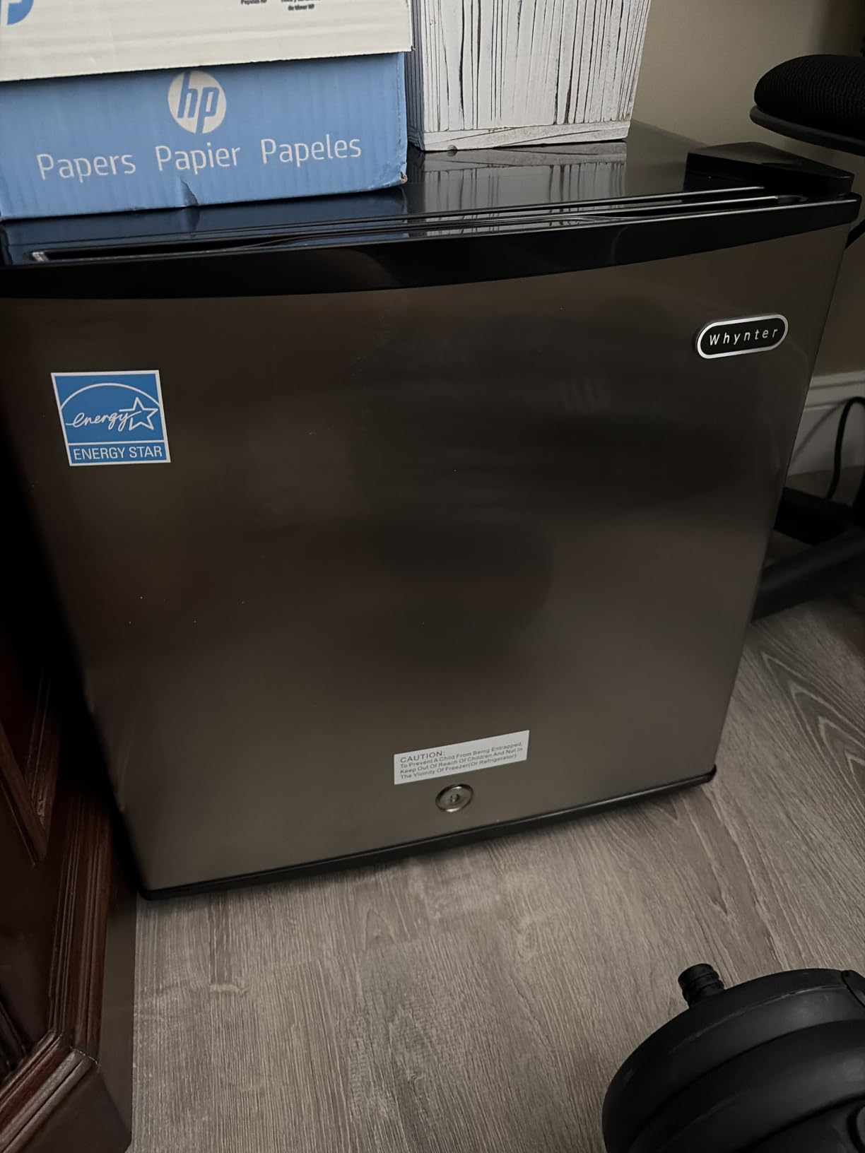 Whynter Upright Freezer/Fridge Convertible 3 Cu Ft Energy Star, CUF-301SS customer photo 2