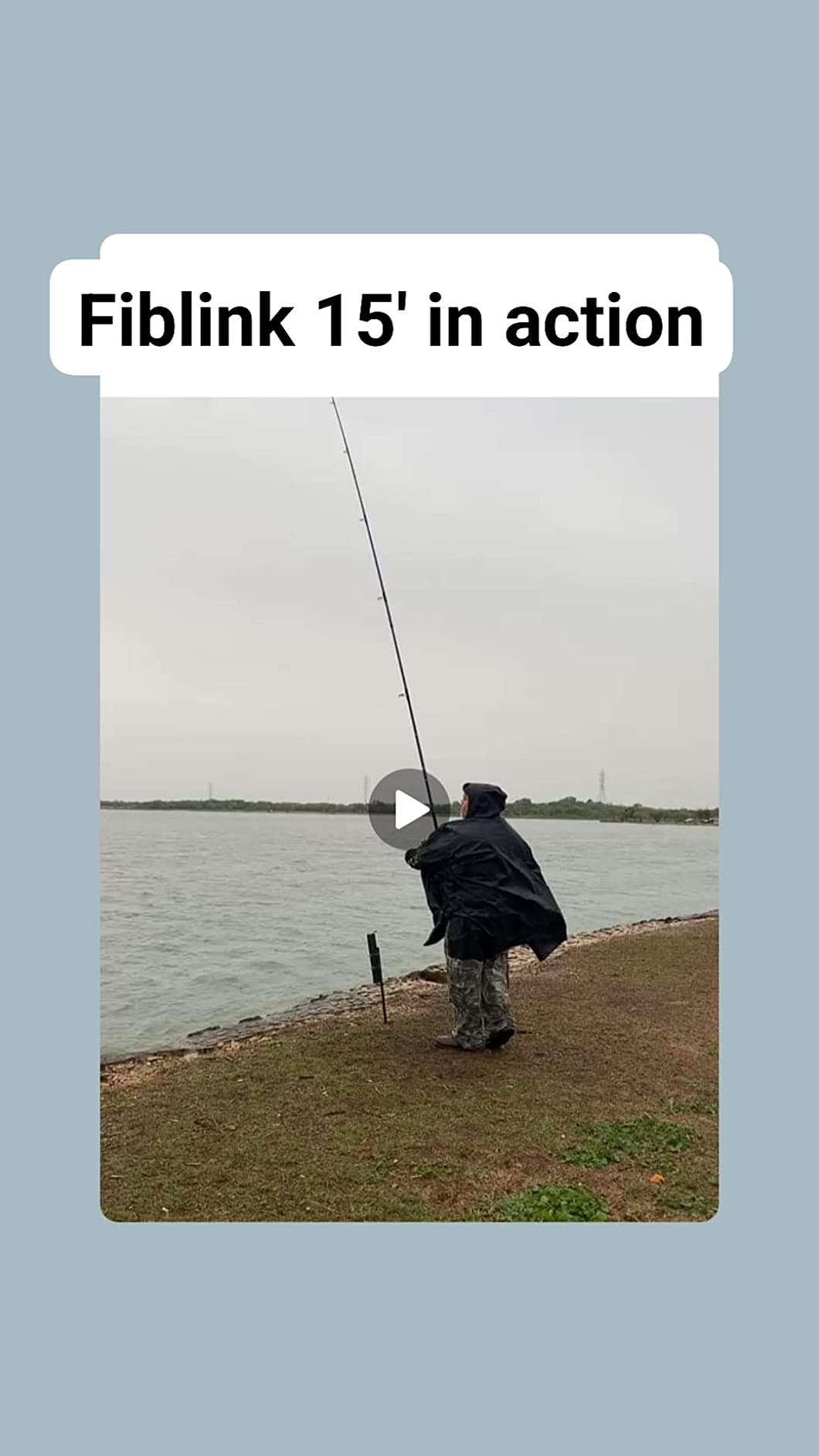 Fiblink Surf Spinning Fishing Rod Carbon Fiber Travel Fishing Rod (9-Feet/11-Feet/12-Feet/13-Feet/15-Feet) customer photo 1