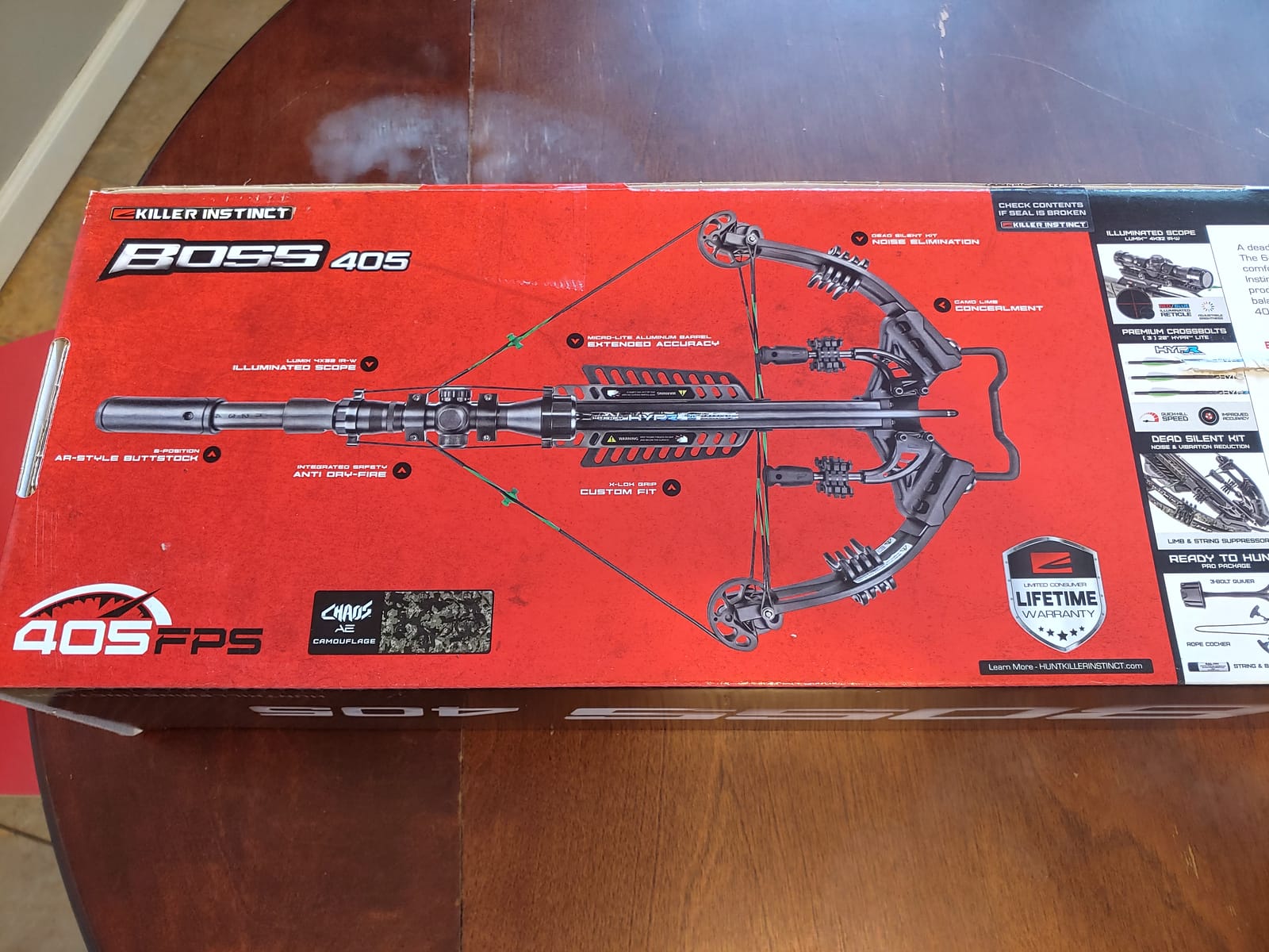 Killer Instinct Boss Crossbow Bundle - Backpack Case, Package, 405 FPS customer photo 1