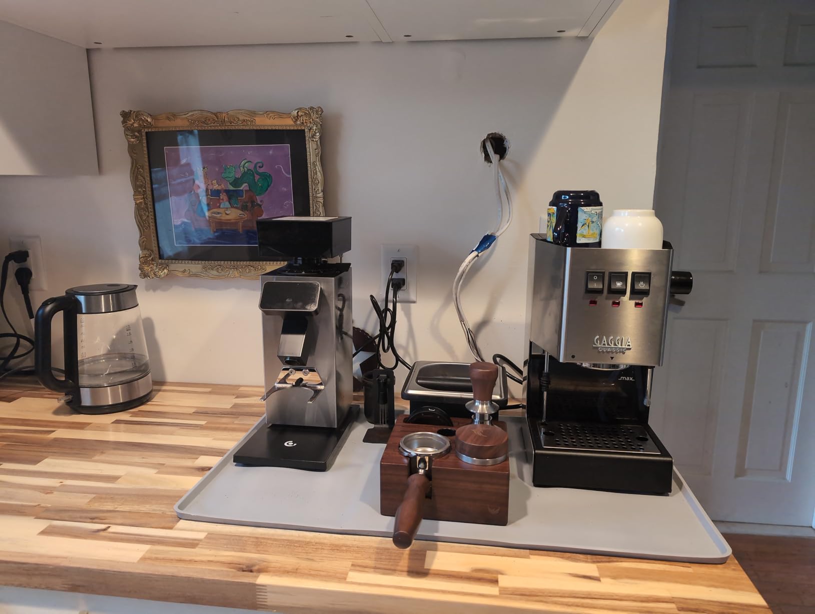 Gaggia RI9380/49 Classic Evo Pro Espresso Machine, Thunder Black, Small customer photo 2