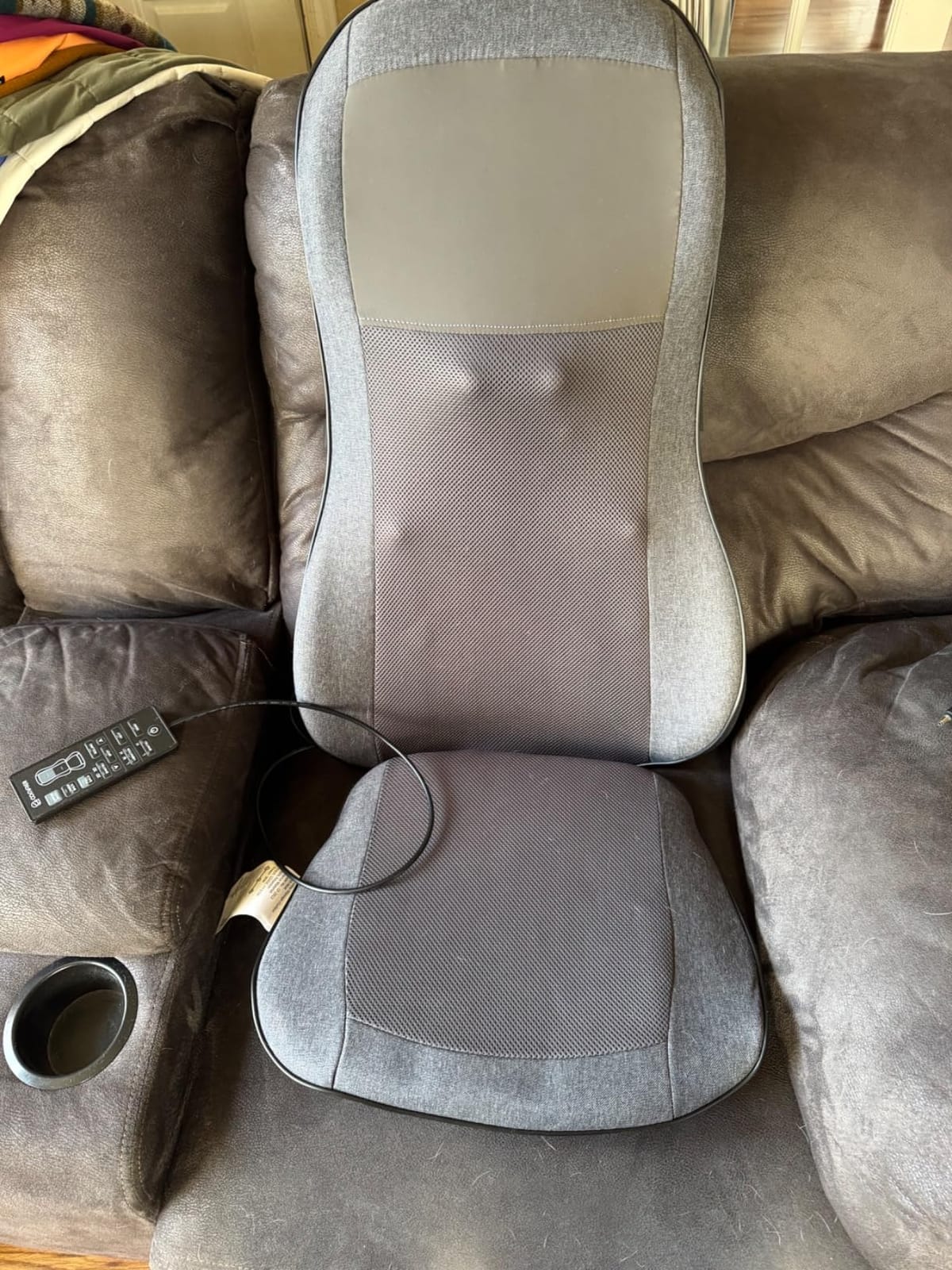 COMFIER Shiatsu Back Massager with Heat, 2D/3D Massage Chair Pad, 10 Nodes customer photo 1
