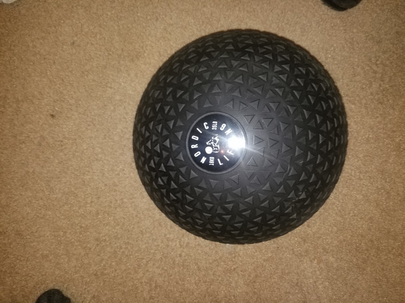 Dead Weight Slam Ball for Crossfit - Textured Slamball for Core & Fitness Training customer photo 1