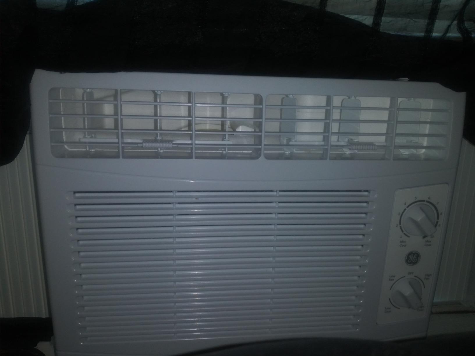 GE 5,000 BTU Mechanical Window Air Conditioner for Small Rooms up to 150 sq ft. customer photo 2