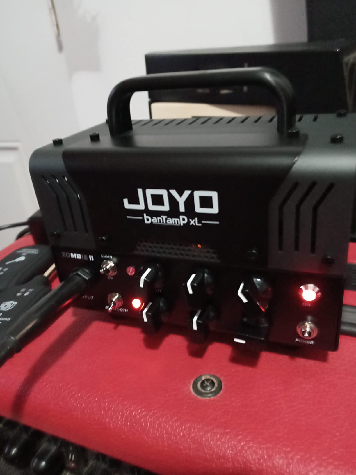 JOYO Zombie-II BanTamp XL Series Mini Amp Head 20W Hybrid Tube 2-Channel Guitar Amplifier with Bluetooth customer photo 1