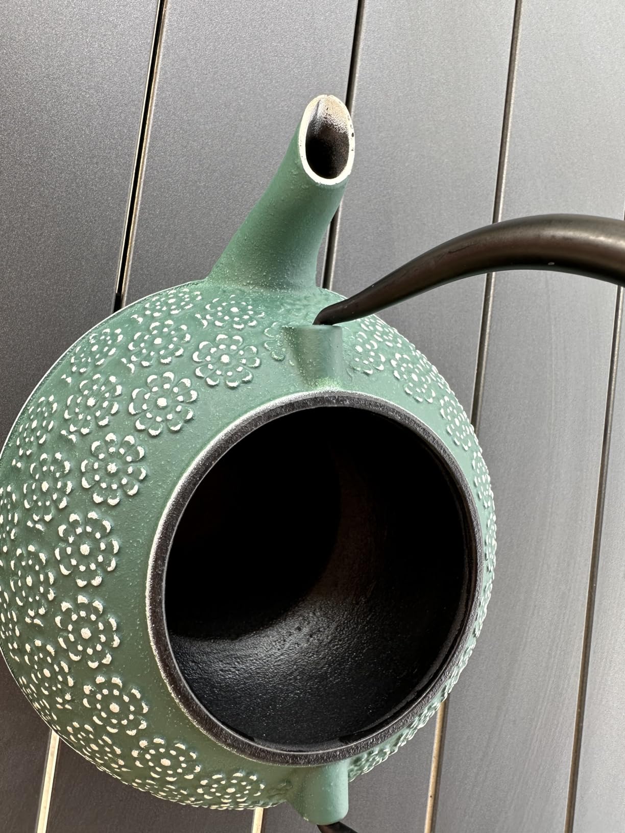 Sotya Cast Iron Tea Pot with Infusers for Loose Tea, 30oz Japanese Tetsubin customer photo 2