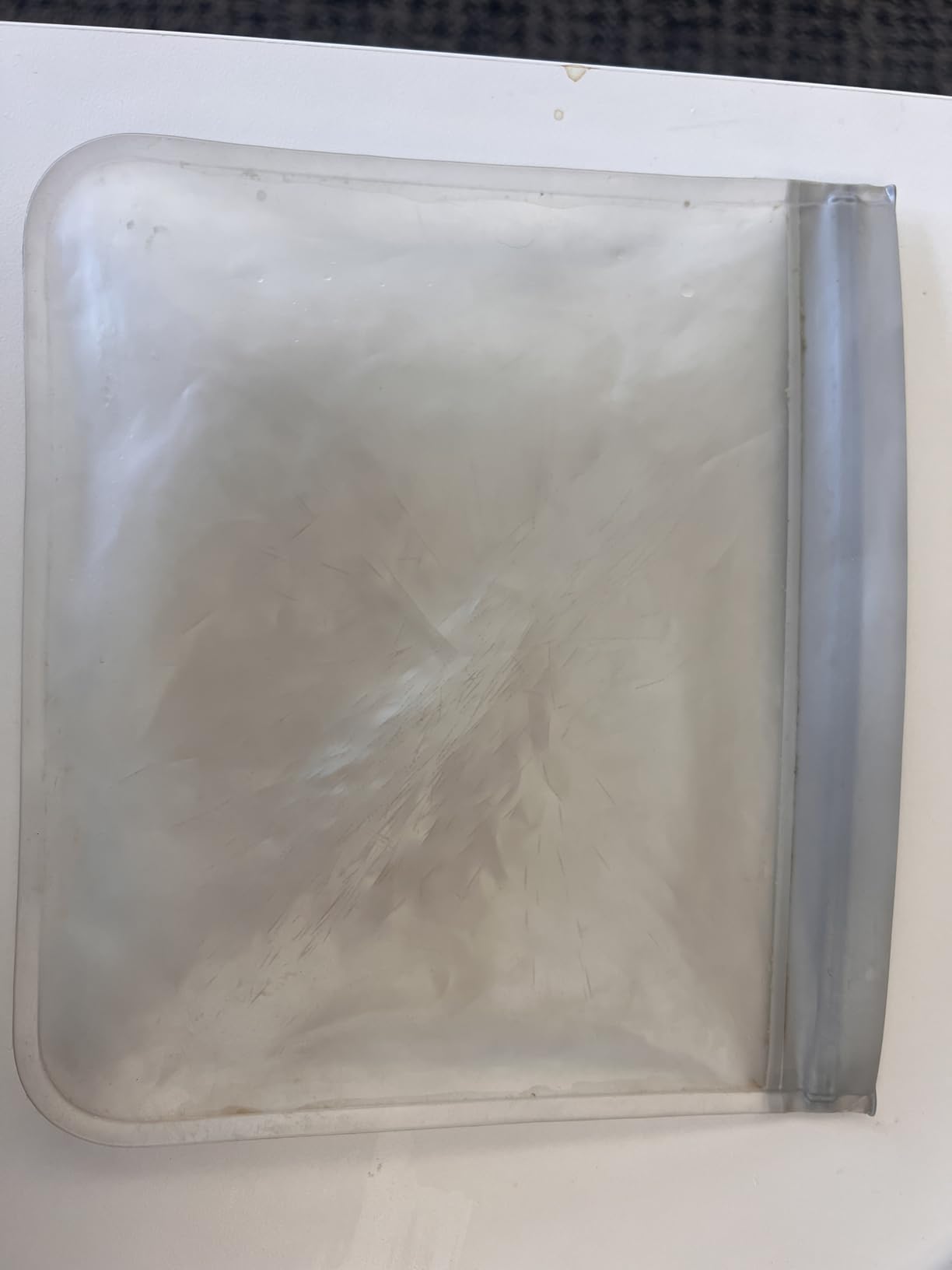 SPLF 6 Pack Reusable Gallon Freezer Bags Dishwasher Safe, Gray customer photo 1