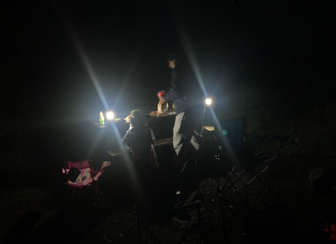 Lepro LED Camping Lanterns Battery Powered, Collapsible, IPX4 Water Resistant, Outdoor Portable Lights for Emergency, Hurricane, Storms and Outages customer photo 2