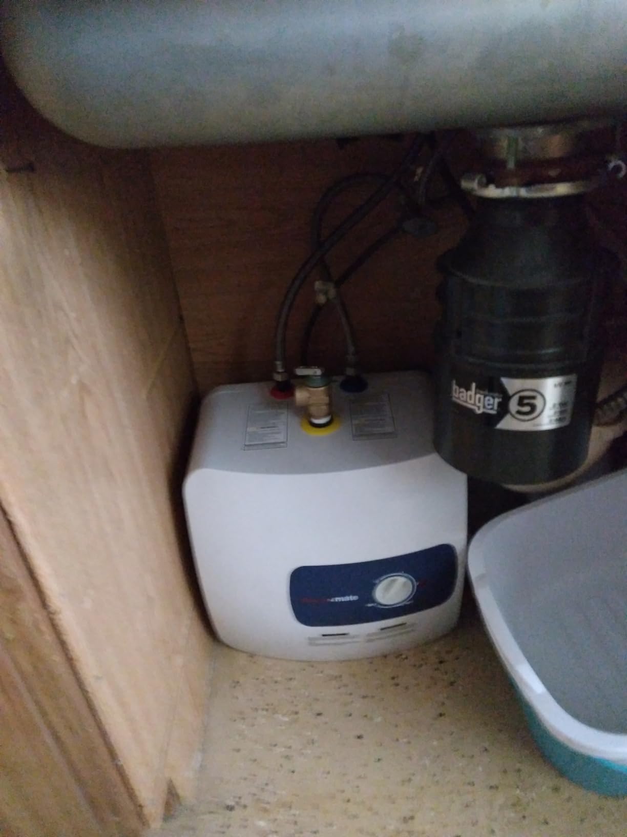 Electric Mini Tank Water Heater UL Listed, ThermoMate 2.5 Gallons Small Under Sink Water Heater 110V/120V, ES250 customer photo 2