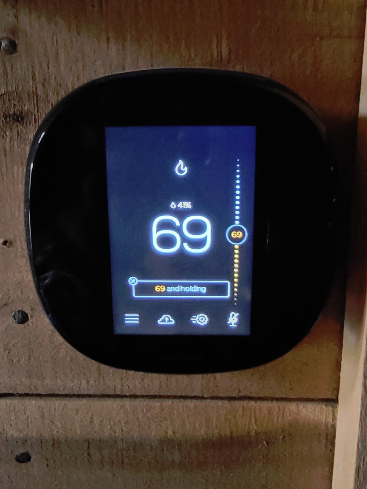 ecobee4 Smart Thermostat with Built-in Alexa, Room Sensor Included customer photo 2