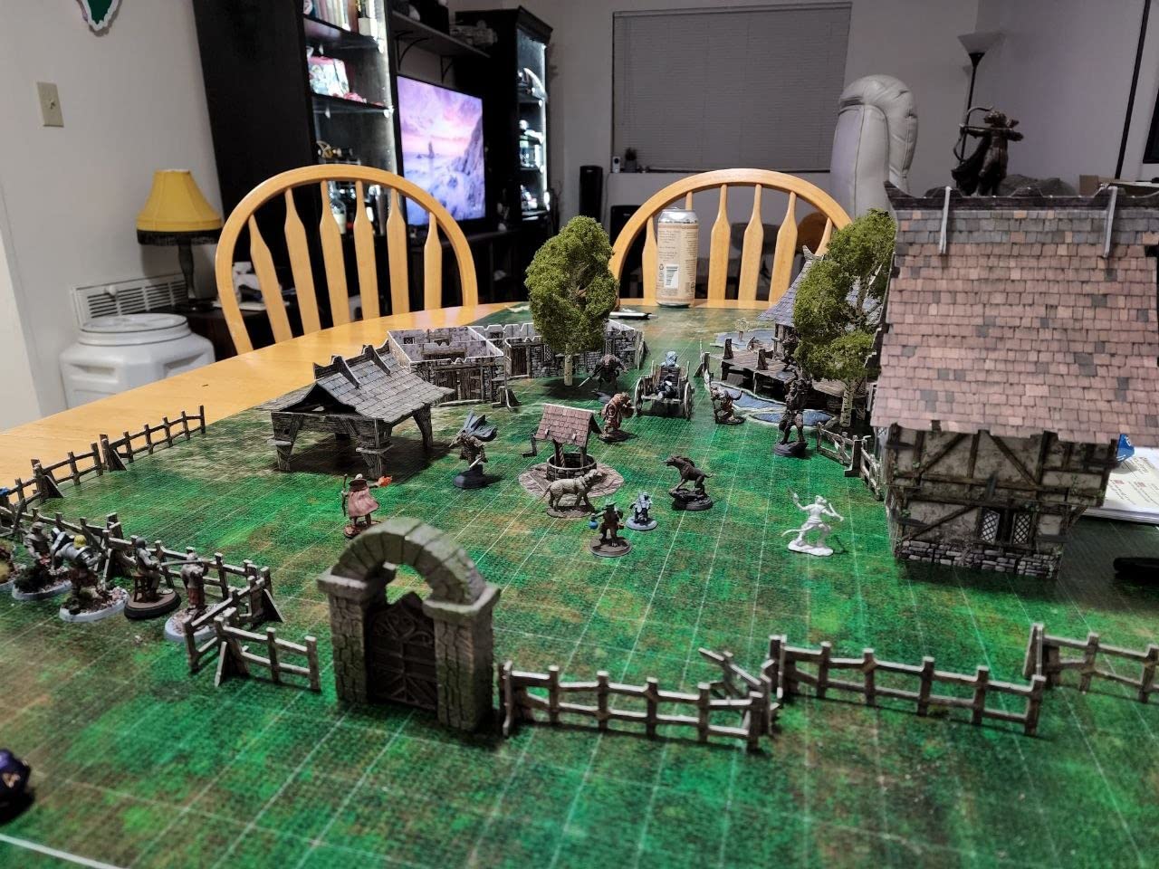 Battle Systems Modular Fantasy Scenery - Multi Level Tabletop Terrain for 28mm Miniatures - Colour Printed Model Diorama - DND Warhammer (Citadel) customer photo 2