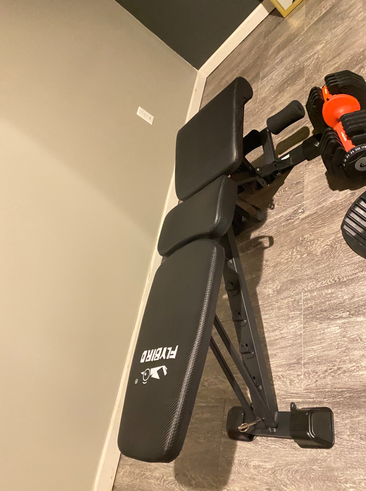 Flybird 4 in 1 Roman Chair with Adjustable Weight Bench & Sit Up Bench for Full Body Workout, Fitness equipment for HyperBack Extension for Glutes, Hamstrings & Lower Back, Multi-Purpose for Home Gym customer photo 2