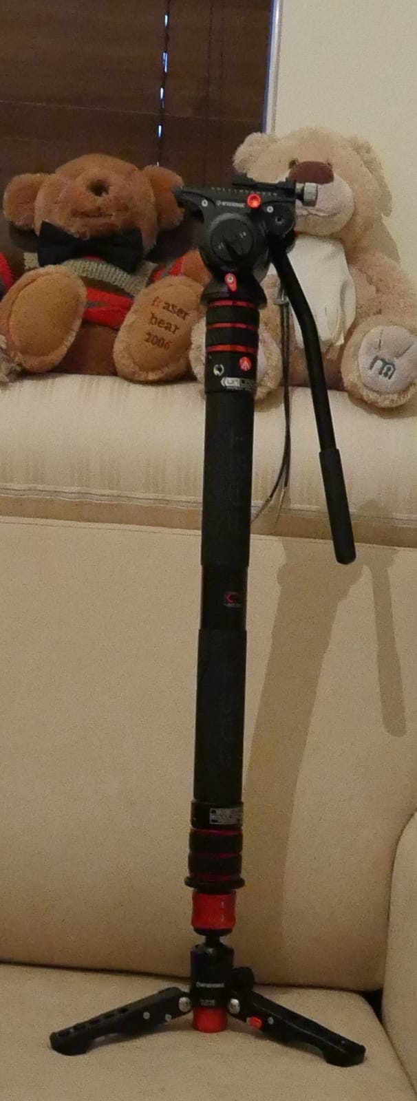 Manfrotto Fast Gimboom Carbon Fibre, Lightweight and Compact Carbon Boom for Gimbal, Fast Technology, Twisting Lock, Gimbal use customer photo 2