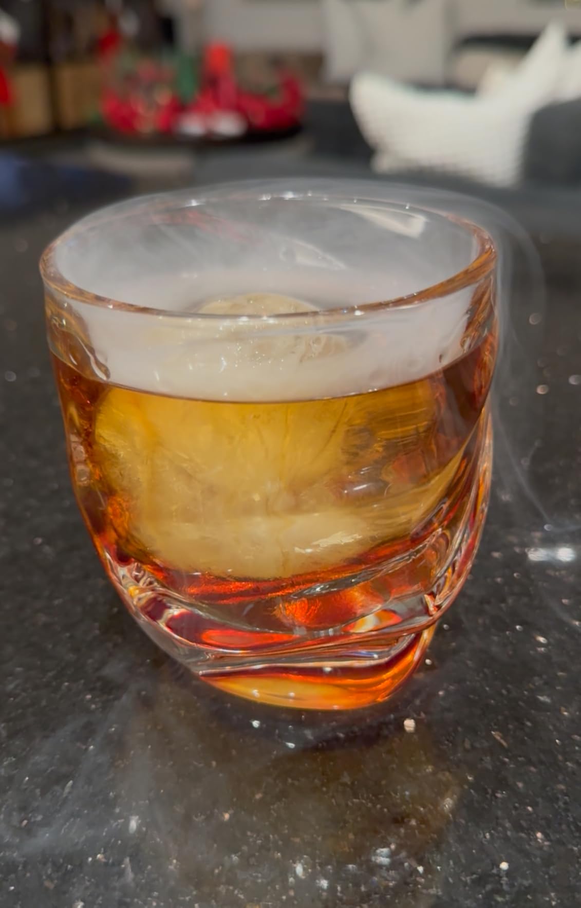 GLASKEY Whiskey Glasses Set of 4, Rock Glasses, 11 oz Lead-Free Crystal Bourbon Glass, Old Fashioned Glass for Bourbon, Cognac, Irish Whisky, Personalised Whisky Glass Gift Set for Men customer photo 1