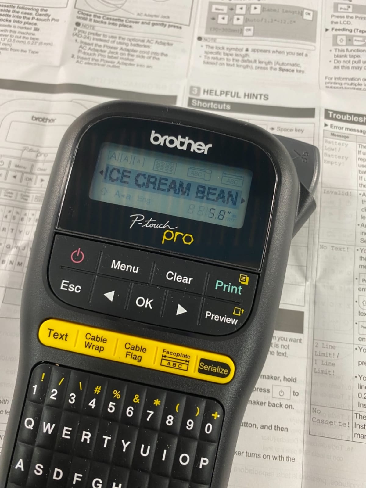 Brother P-touch PTH111 P-Touch Pro Label Maker customer photo 1