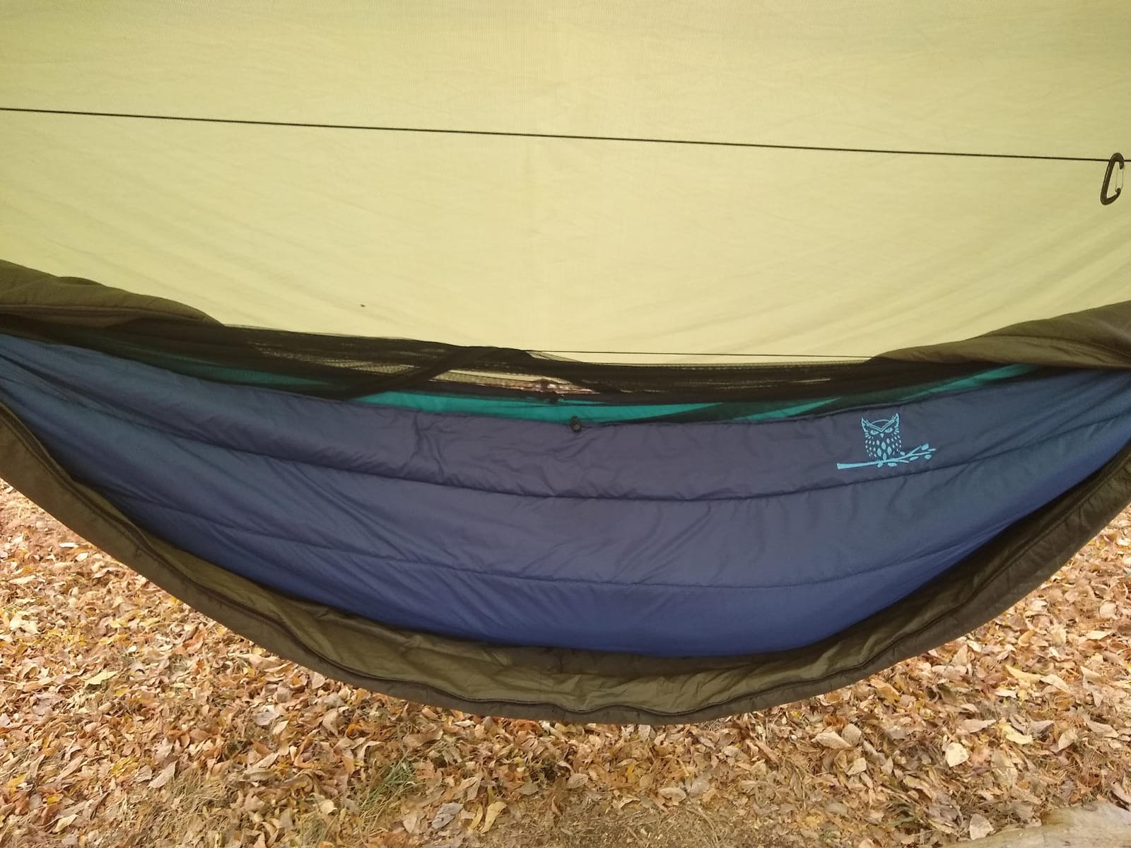 Wise Owl Outfitters Hammock Underquilt - Insulated Camping Quilt for Warm Sleeping - Fits Under Hammocks - Ultralight, Water-Resistant & Packable customer photo 1