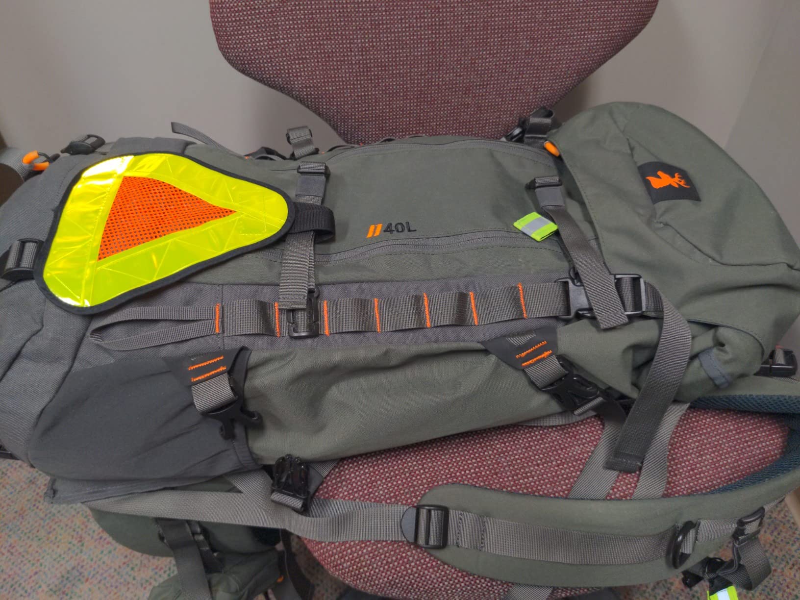 SPIKA Hunting Backpacks for Men, Meat Hauler Frame Pack with Rifle Holder, 40L/80L Extendable + Capacity for Bow Rifle Gun customer photo 2