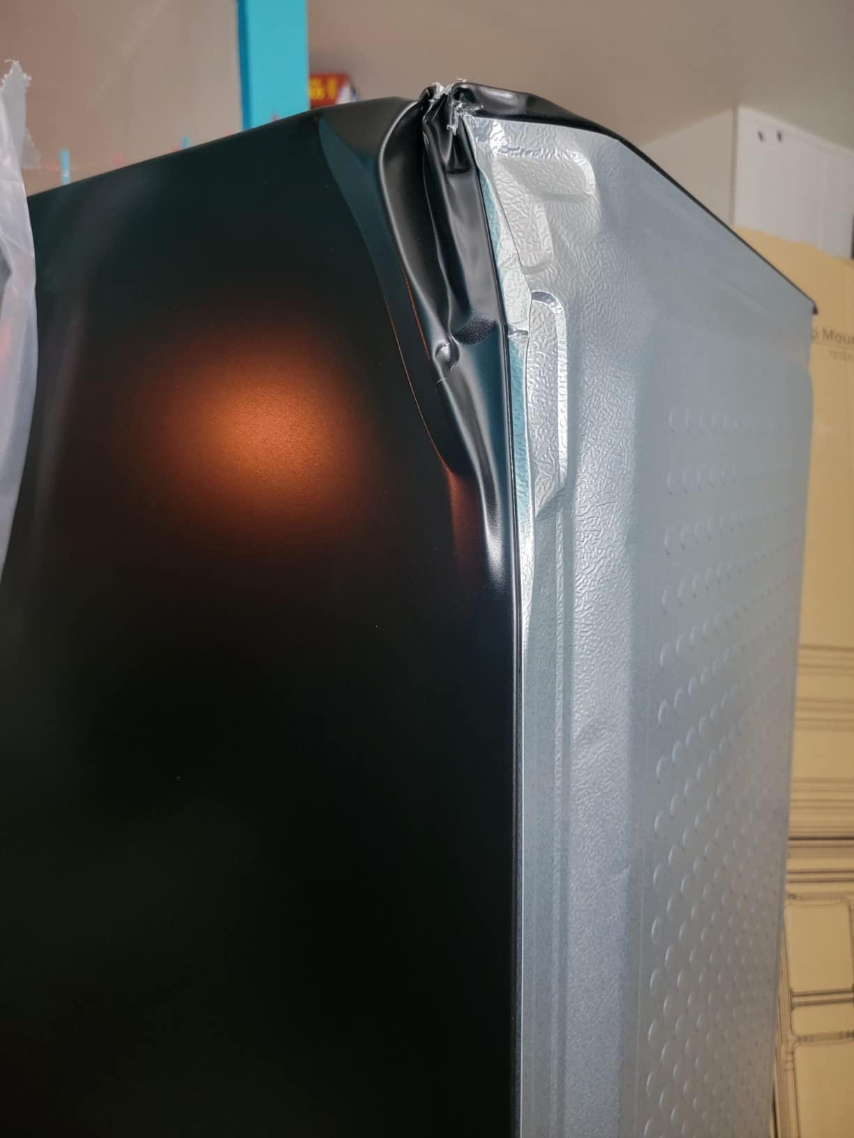 Galanz GLR12TS5F Refrigerator, Dual Door Fridge, Adjustable Electrical Thermostat Control with Top Mount Freezer Compartment, 12.0 Cu.Ft, Stainless Steel customer photo 2