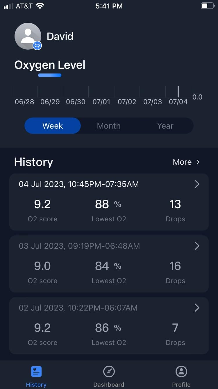 O2Ring Pulse Oximeter, Bluetooth SPO2 Blood Oxygen Saturation Monitor - Wearable O2 Ring Sensor with Vibration Reminder, Free APP & PC Report, Rechargeable customer photo 2