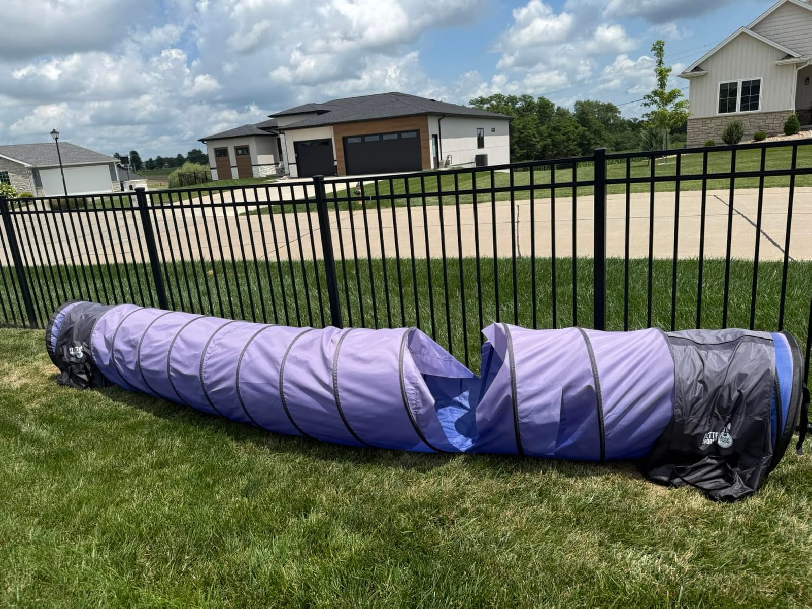 Better Sporting Dogs 16 Foot Dog Agility Tunnel | Includes Sandbags, Dog Agility Equipment, Dog Agility Training customer photo 2