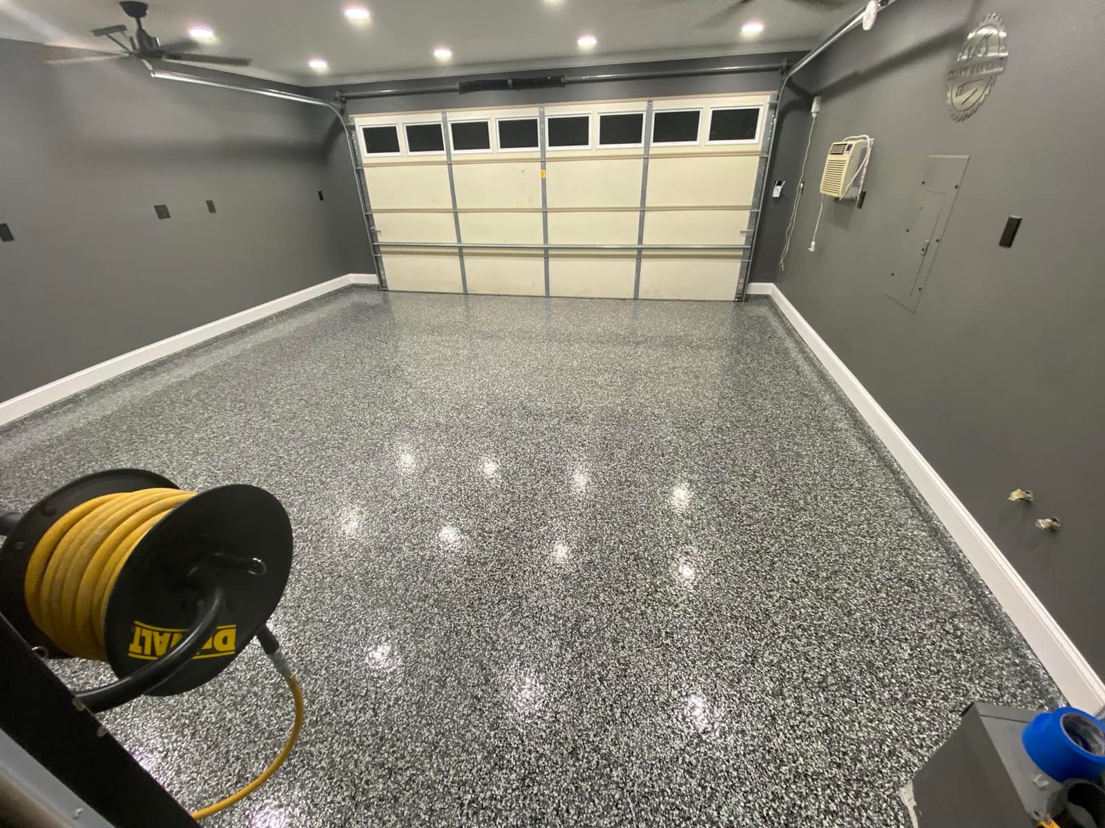 Everflow MPC Clear Epoxy Resin Floor Coating Kit, 3 Gallon | Garage floor epoxy kit. 100% solids, self-leveling epoxy resin coating for garages and commercial concrete floors. customer photo 2