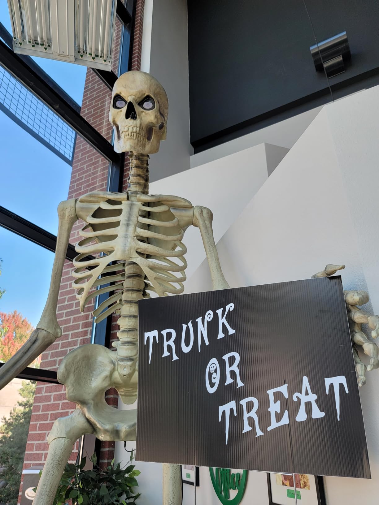 Home Accents 12 ft. Giant-Sized Skeleton with LifeEyes customer photo 1
