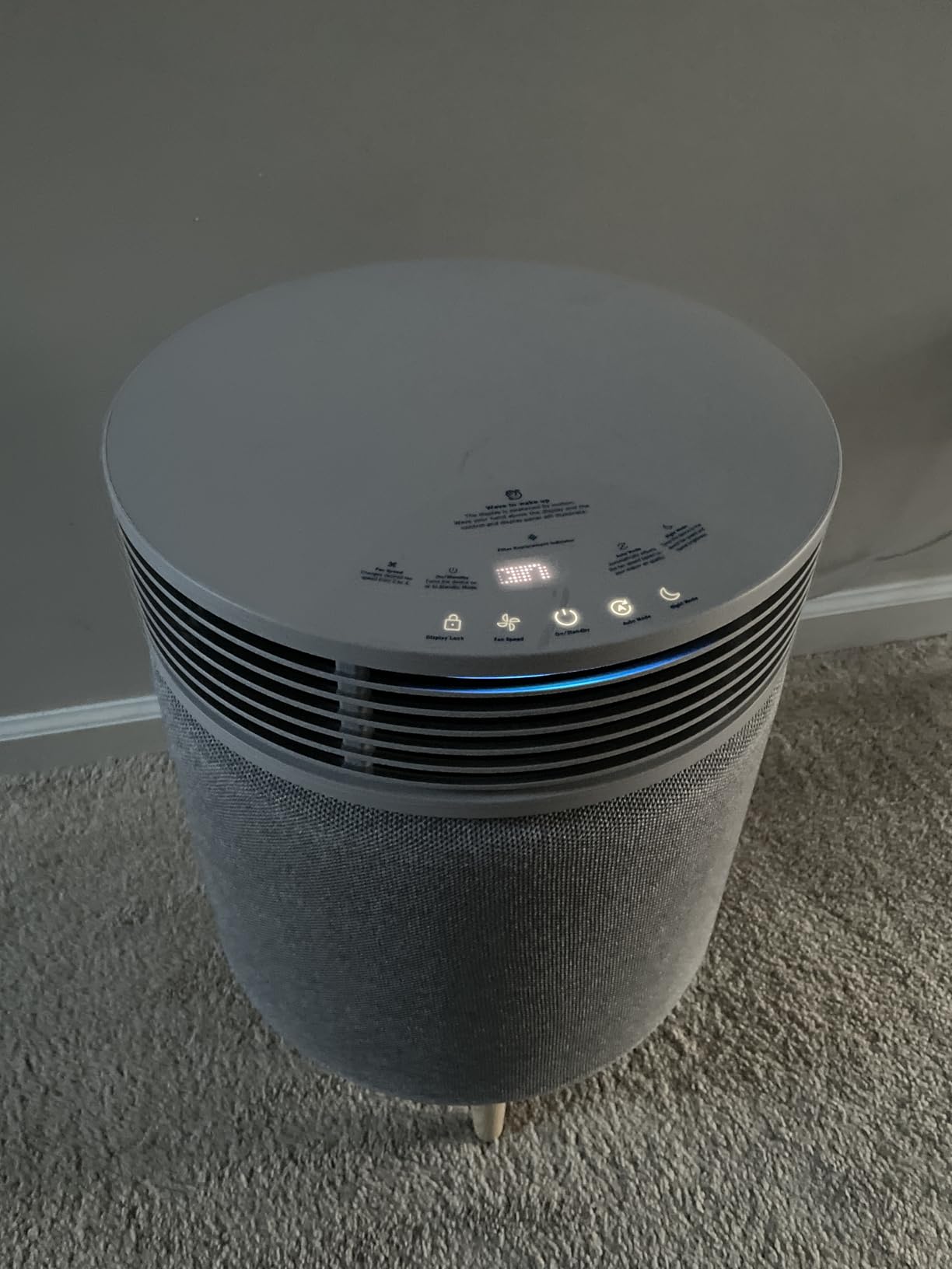BLUEAIR Blue Signature Air Purifier for Large Rooms up to 3,385 Sq Ft, HEPASilent Filtration for Smoke, Dust, Pet Dander & Allergens, Smart WiFi Air Cleaner with Auto Mode, Quiet Air Purifier for Home customer photo 1