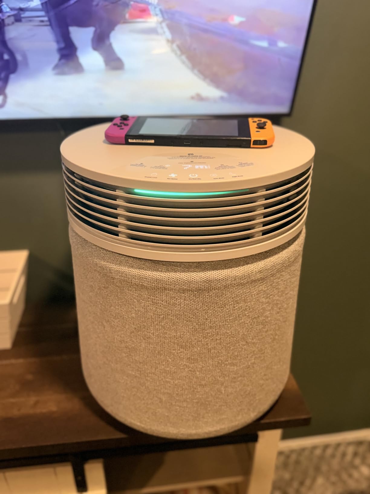 BLUEAIR Blue Signature Air Purifier for Large Rooms up to 3,385 Sq Ft, HEPASilent Filtration for Smoke, Dust, Pet Dander & Allergens, Smart WiFi Air Cleaner with Auto Mode, Quiet Air Purifier for Home customer photo 2