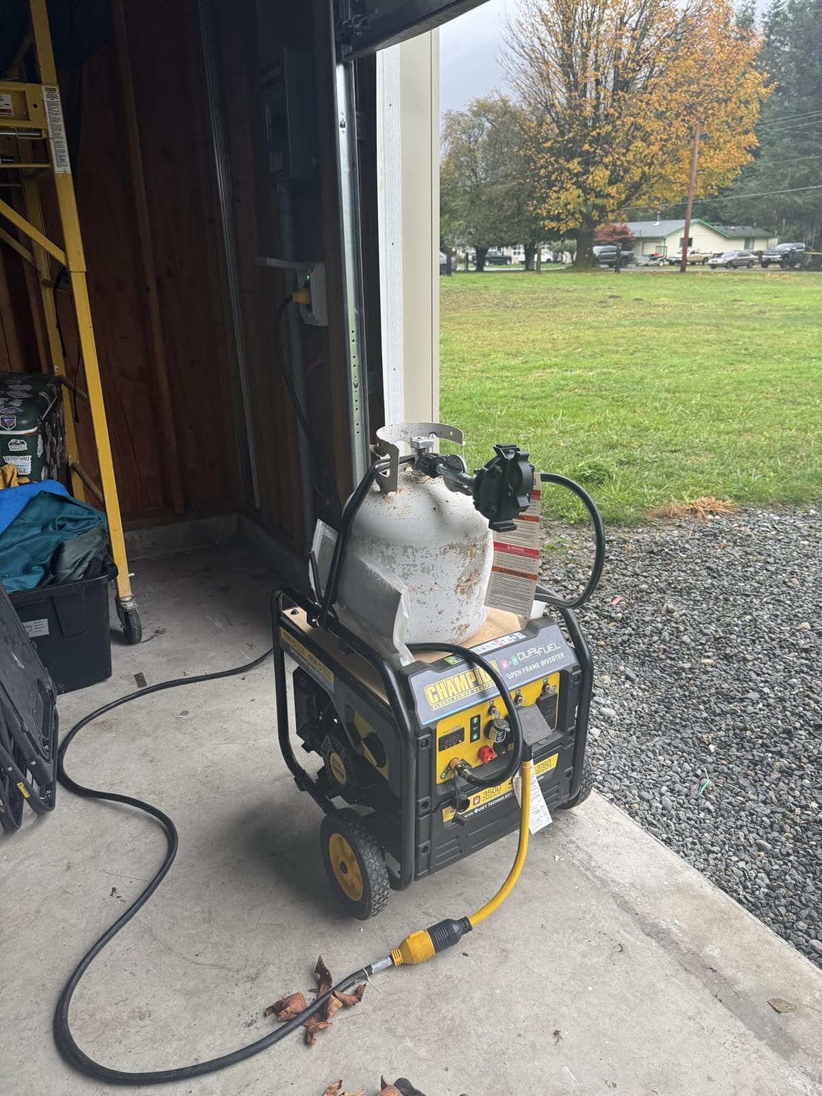 Champion Power Equipment 4250-Watt Dual Fuel RV Ready Portable Open Frame Inverter Generator with Quiet Technology customer photo 1