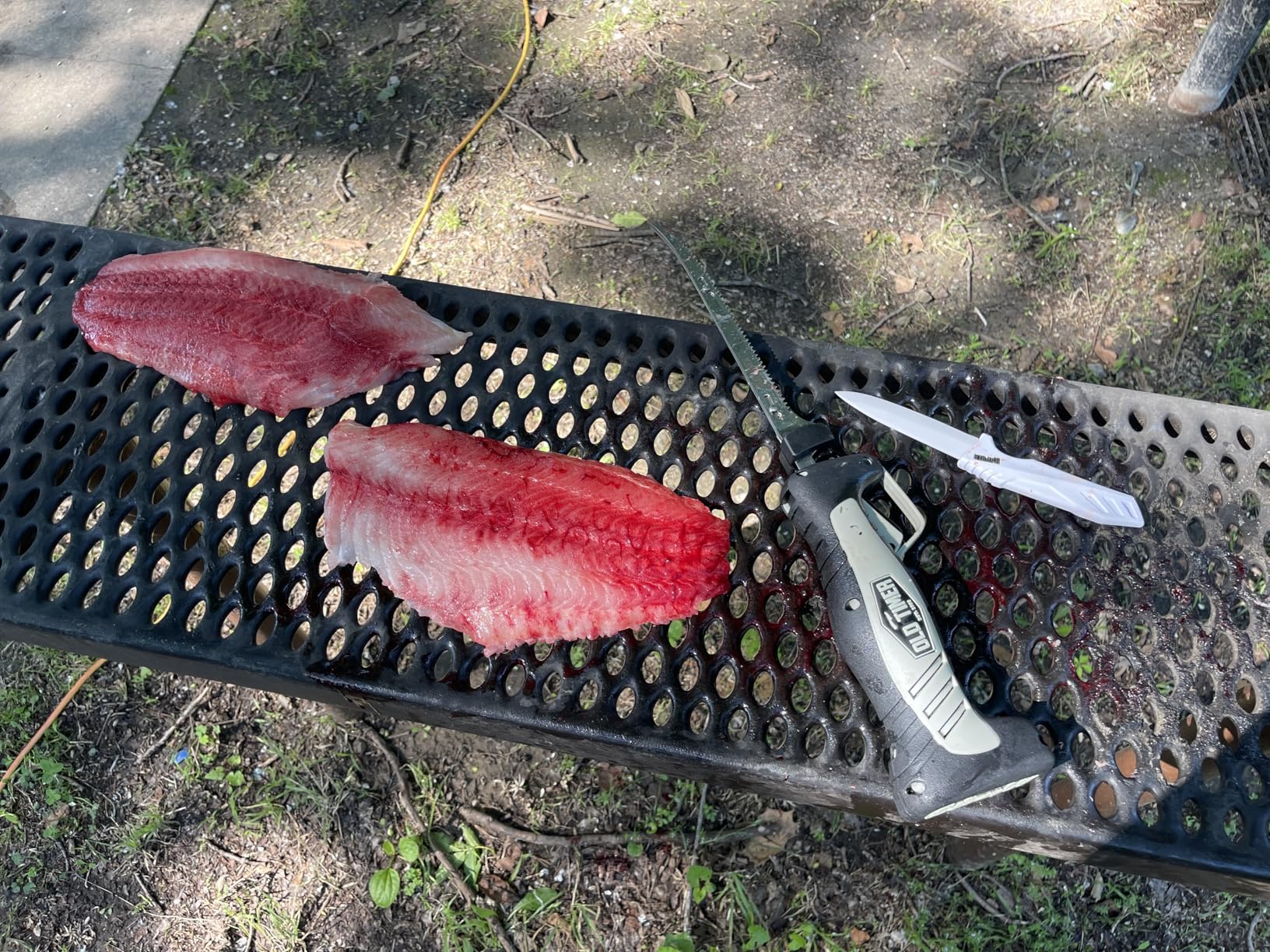 Old Timer Electric Fillet Knife with Rechargeable Battery, 8