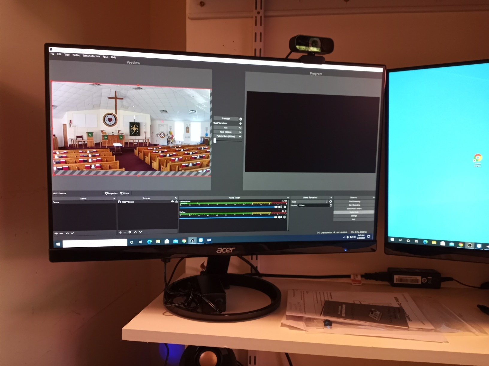 NDI PTZ Camera - 30X Auto Tracking Live Streaming Cam with SDI/HDMI/IP Outputs for Church Worship School Sport Hospital Wedding(NDI HX2 and NDI HX3) customer photo 1