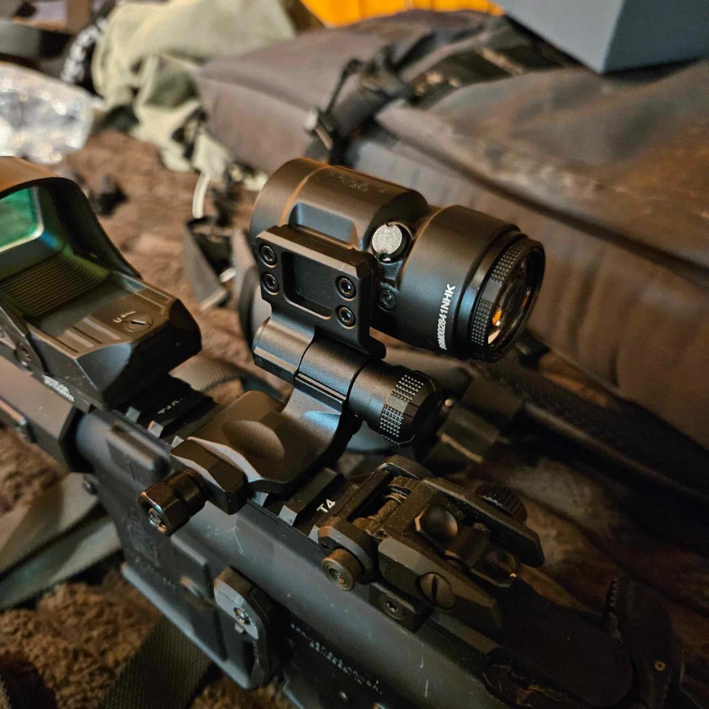SIG SAUER Juliet3-Micro 3x22mm Magnifier | Ultra-Compact Design, Push-Button Mount, Spacers Included, Waterproof & Fogproof Construction customer photo 2