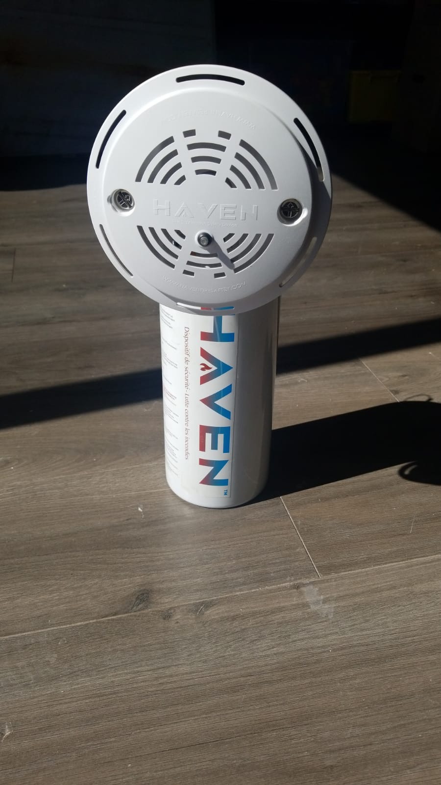 Haven Automatic Heat-Activated Fire Suppression Device 135F Rated - Eco Friendly Non-Toxic, ABC, 5 Year Worry-Free Industrial and Urban Protection - Great for Kitchen, Office, Apartment customer photo 2