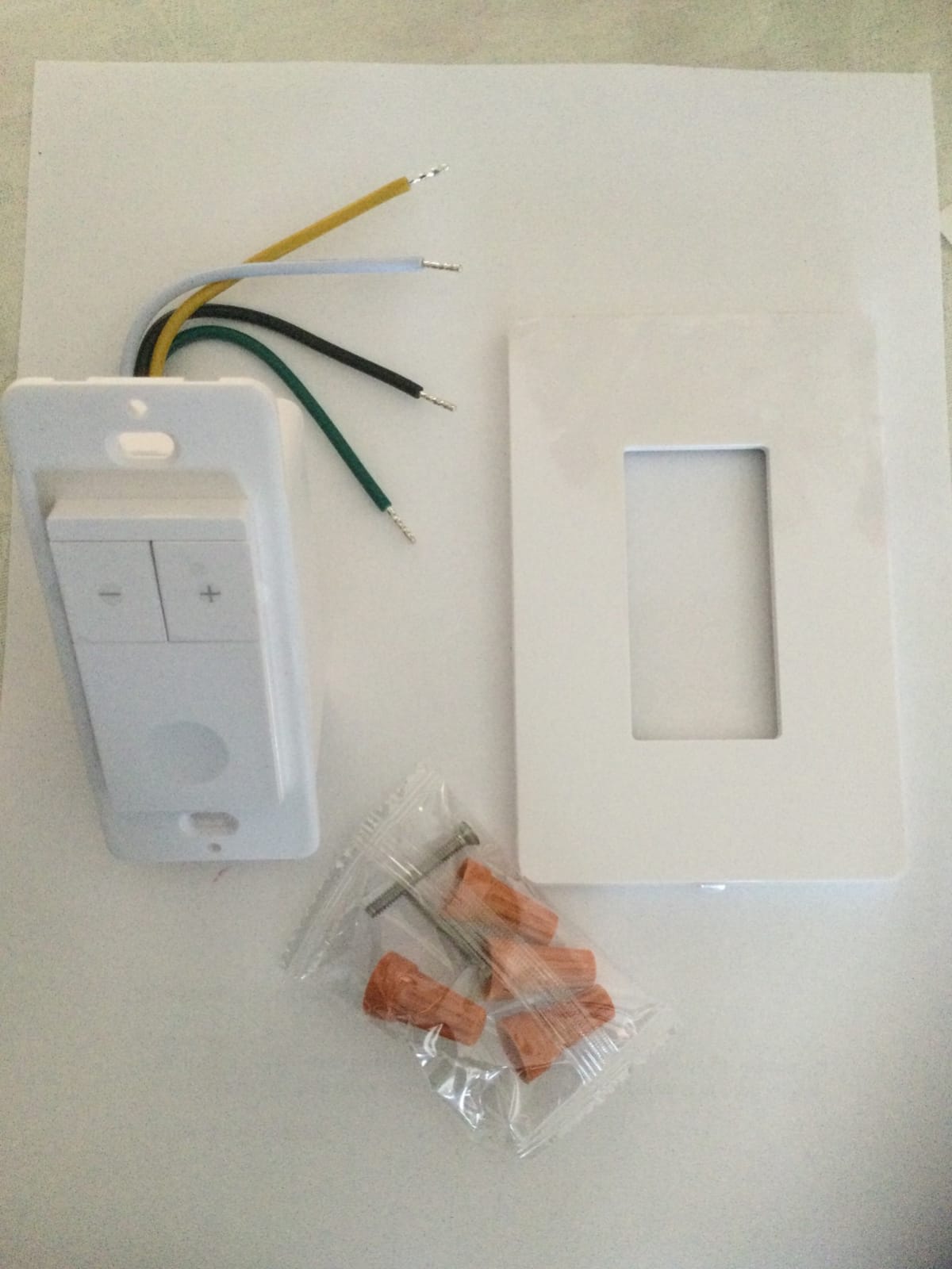 TREATLIFE Smart Fan Switch, 4 Speed Fan Switch for Ceiling Fan, Neutral Wire Required, 2.4GHz WiFi Smart Ceiling Fan Control Works with Alexa, Google Home, Remote Control, Schedule, No Hub Required customer photo 2