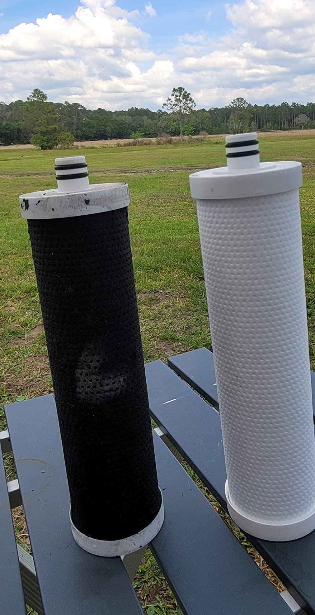 FRIZZLIFE RV Water Filter-NSF/ANSI 53&42 Certified Inline Hose Filter for RV-0.5 Micron High Water Pressure, Reduce Chlorine, Lead, Heavy Metals, Odors - for Marine, Camper, Garden, MV99 customer photo 1