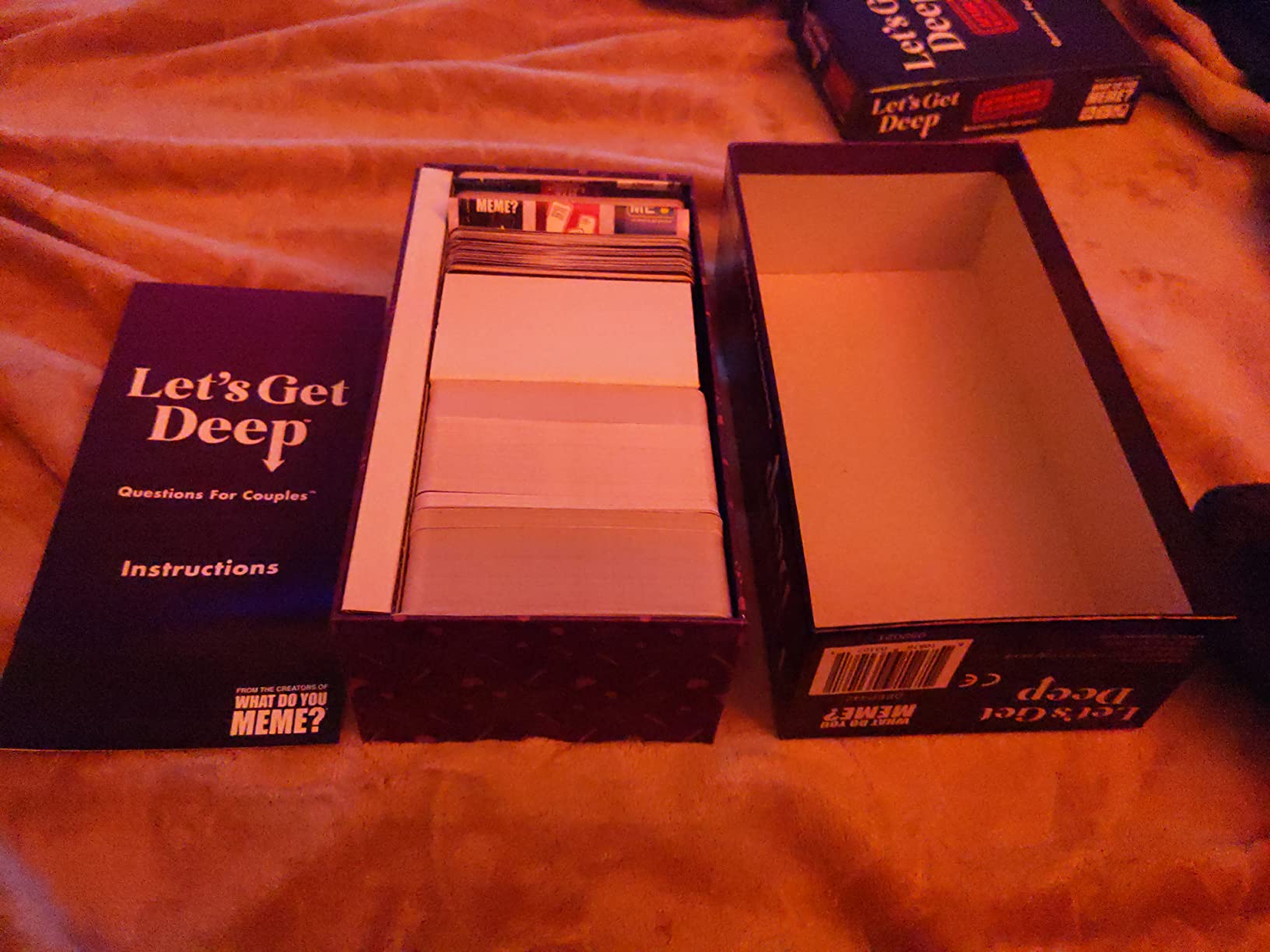 Let's Get Deep, A Question Card Game for Couples by Relatable customer photo 2