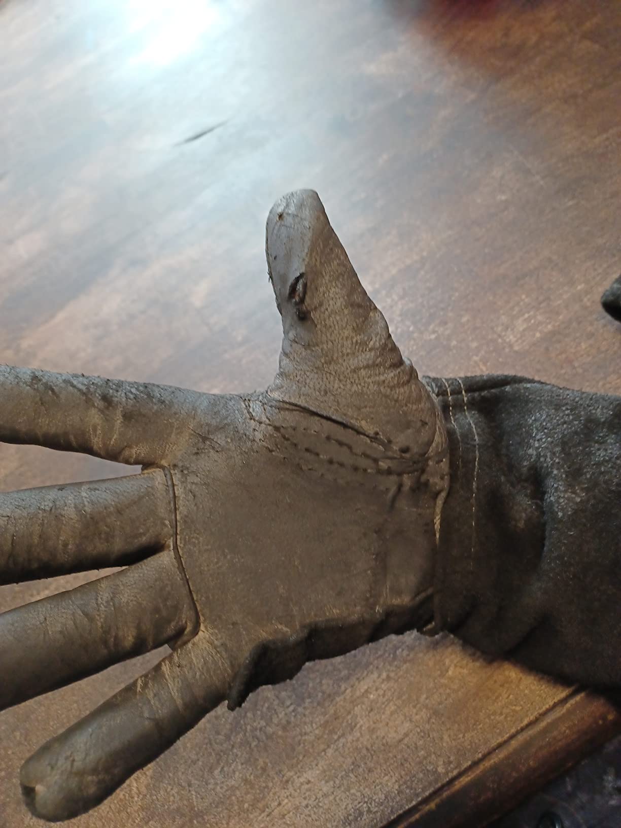 YESWELDER Premium Goatskin TIG Welding Gloves | Top Grain Leather | High Dexterity | True - Fit-Large customer photo 2
