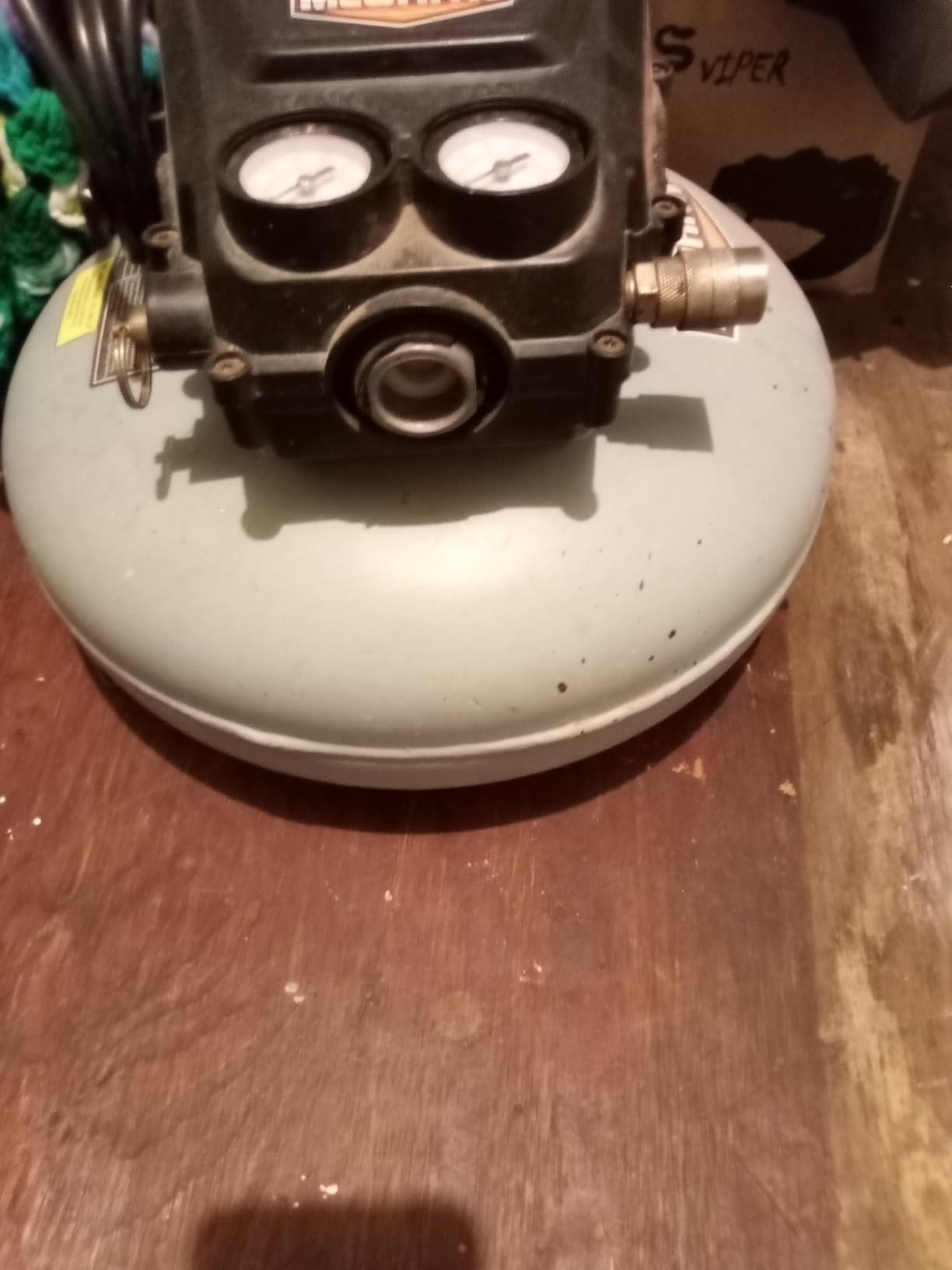 3 Gallon 1/3 HP 110 PSI Oil-Free Pancake Air Compressor customer photo 1