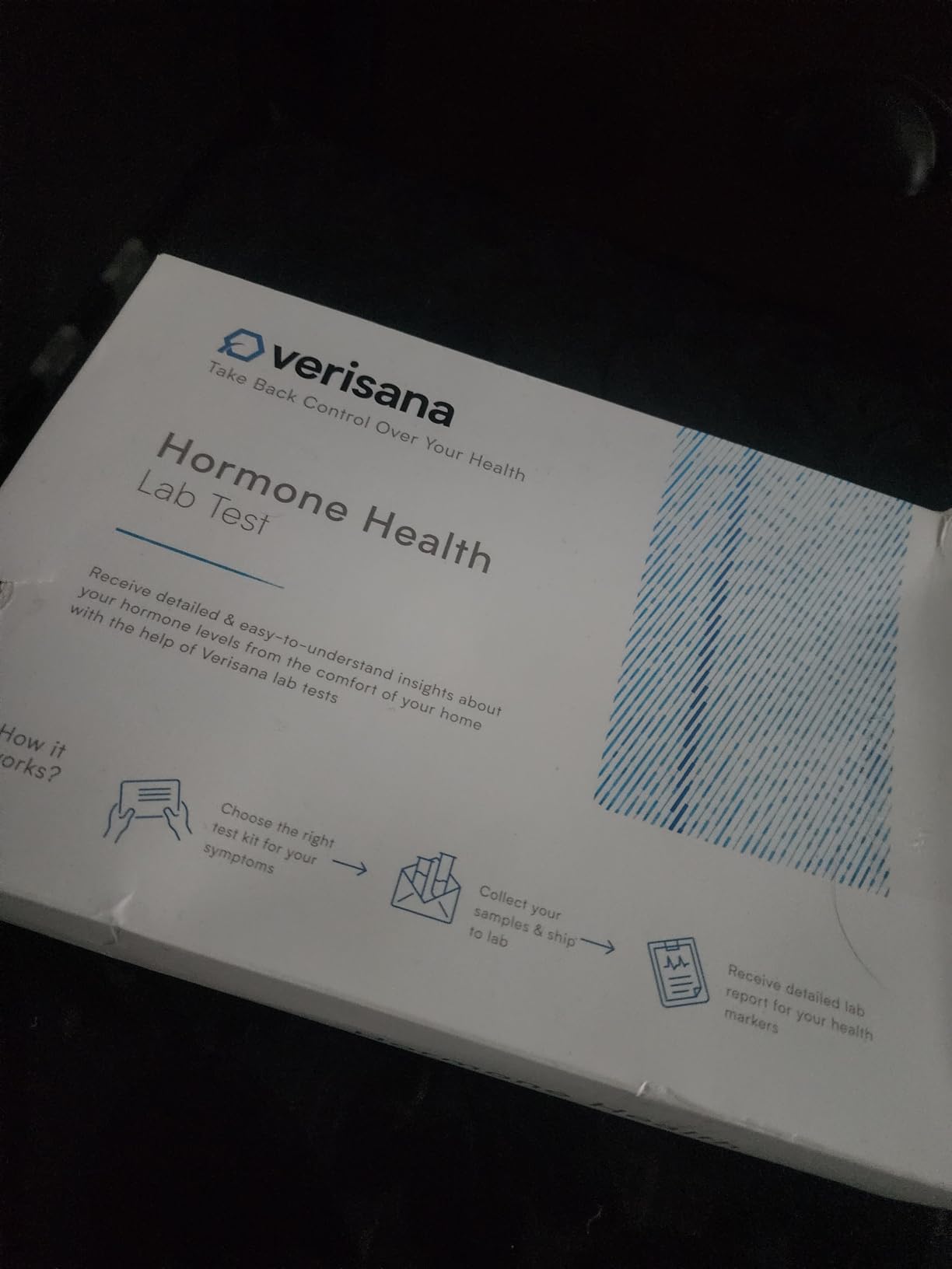Verisana Thyroid Test - Measures 3 Main Hormones - TSH, freeT3 and freeT4 - Discreet and Accurate Analysis - CLIA-Certified - at Home Testing Kit customer photo 1