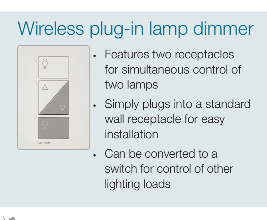 Lutron Caseta Smart Outdoor Plug for Lights and Motors (Smart Hub Required) customer photo 2