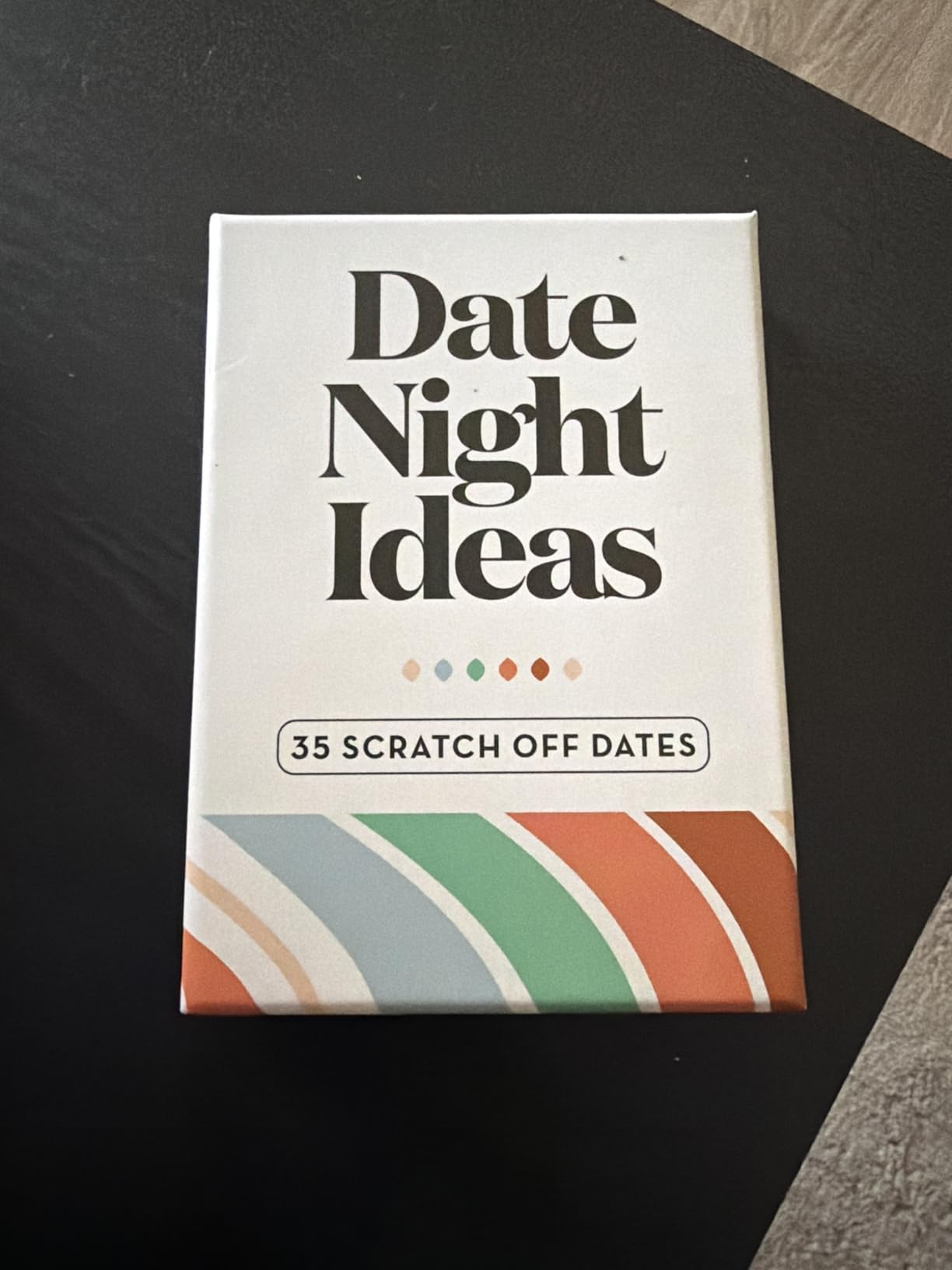 35 Scratch Off Date Night Ideas, Couples Gifts for Him, Her, Girlfriend, Boyfriend, Wife or Husband - Women or Men Anniversary Card Game, Engagement Gifts for Couples, Bridal Shower, Wedding, Birthday customer photo 1