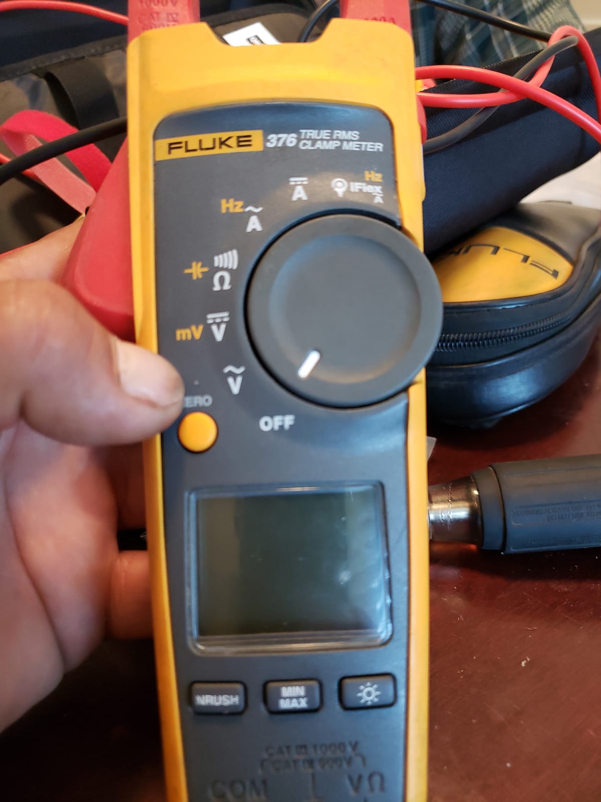 Fluke 378FC AC/DC TRMS Non-Contact Voltage Wireless Clamp w/PQ Indicator & iFlex customer photo 1