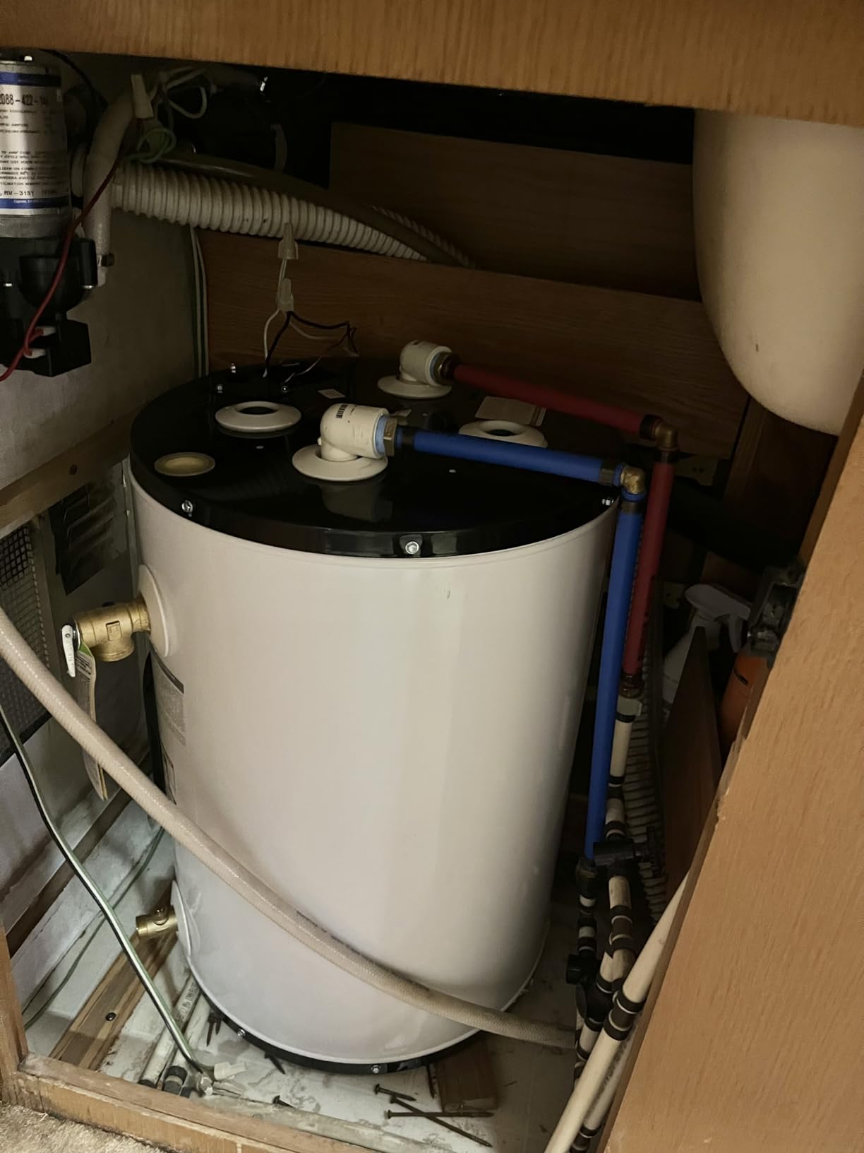 Ariston 12 Gallon Electric Water Heater - Point of Use Tank for RV, Camper, Small Spaces customer photo 2