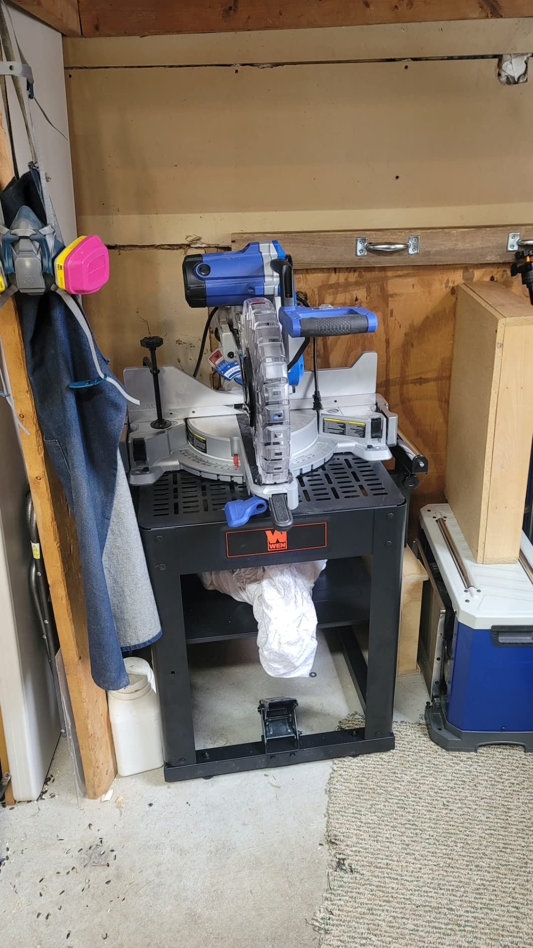 WEN Multi-Purpose Rolling Planer and Miter Saw Tool Stand with Extension Rollers (MSA658T) customer photo 2